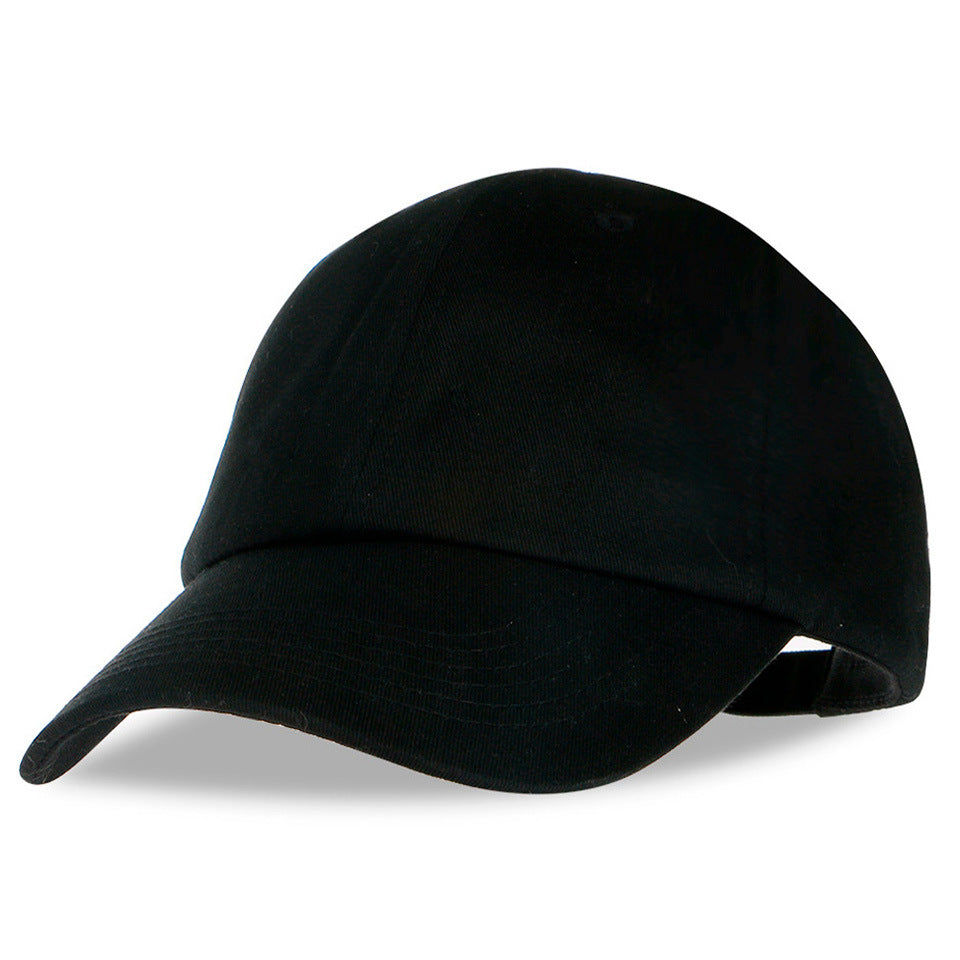 Solid Color Cotton Baseball Cap Classic Adjustable Dad Hat-xx676
