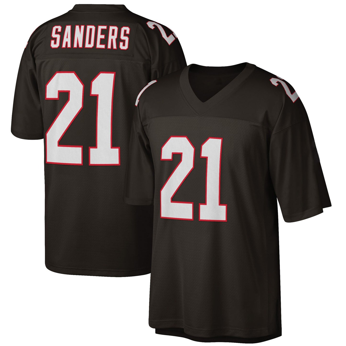 Men’s 1992 No.21 Retro Embroidered Football Jersey -Throwback009