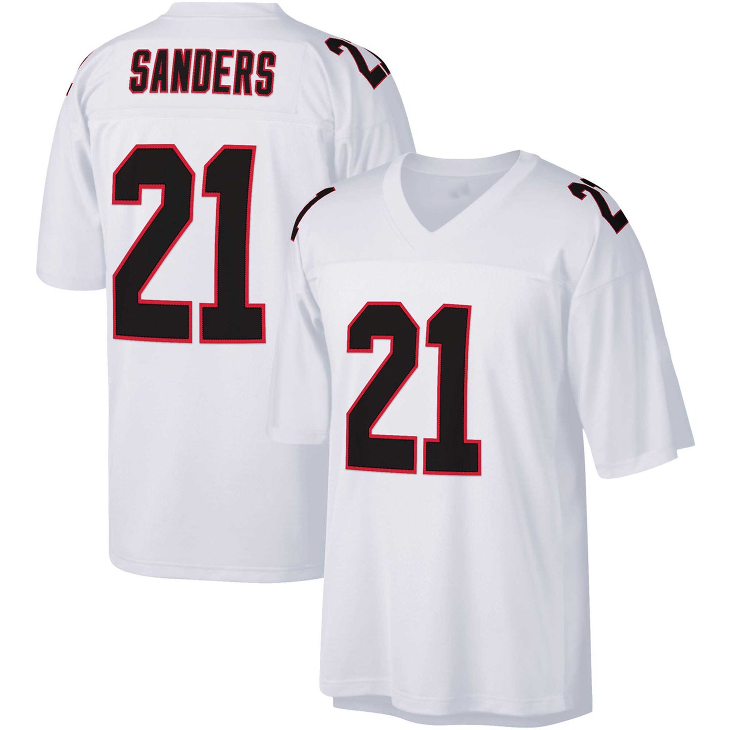 Men’s 1992 No.21 Retro Embroidered Football Jersey -Throwback009