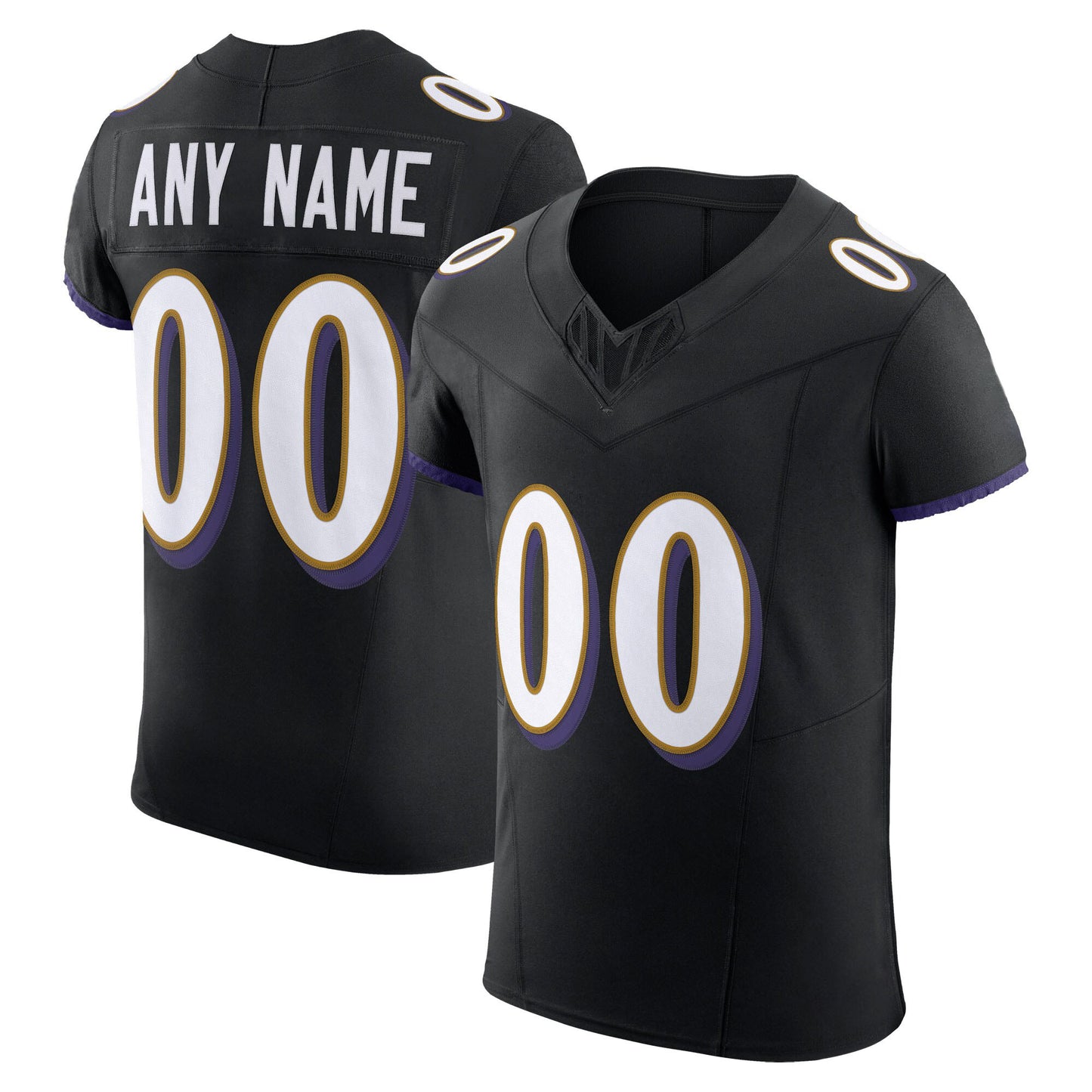 Men's Pro-Style Embroidered Custom Football Jersey - F010