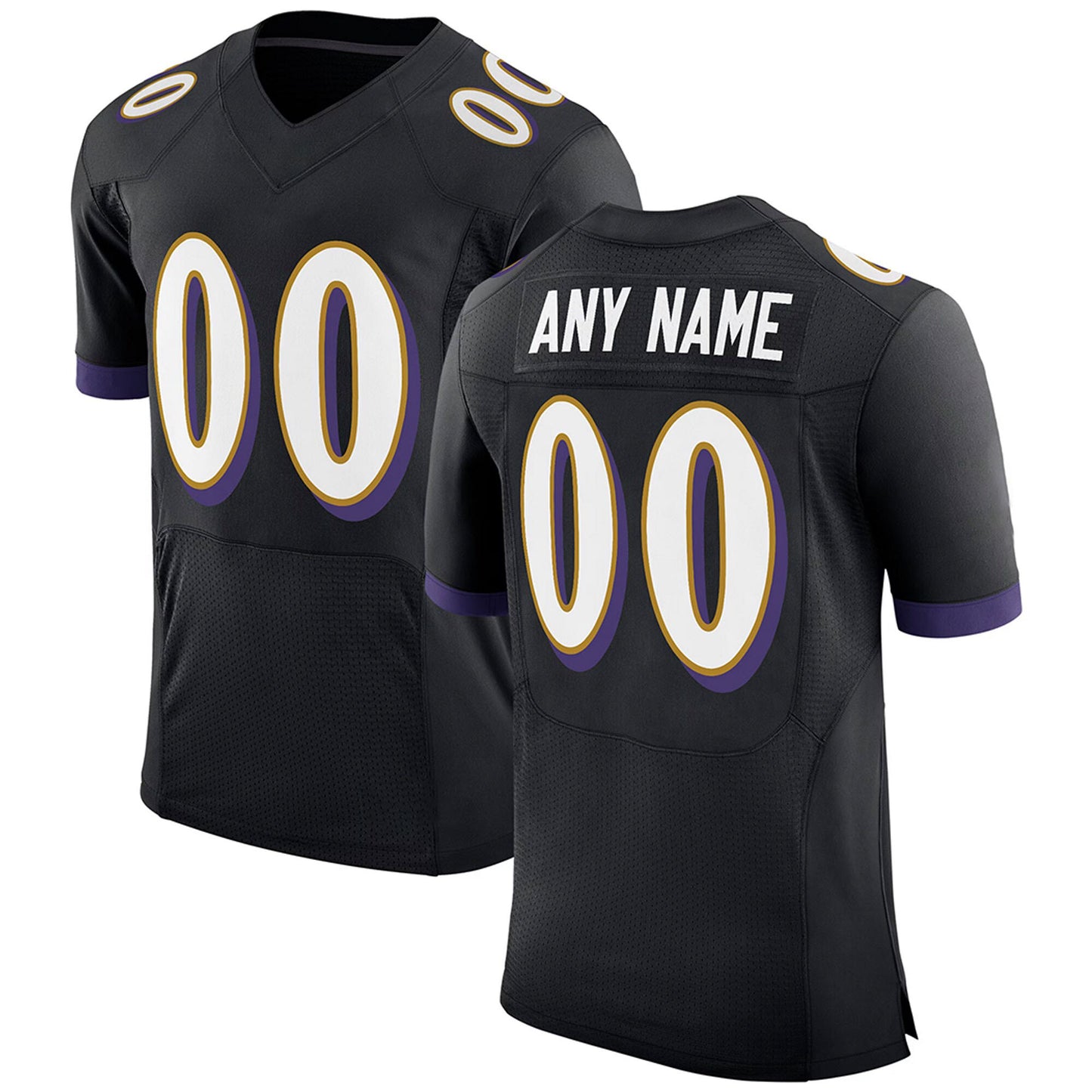 Men's Pro-Style Embroidered Custom Football Jersey - F010