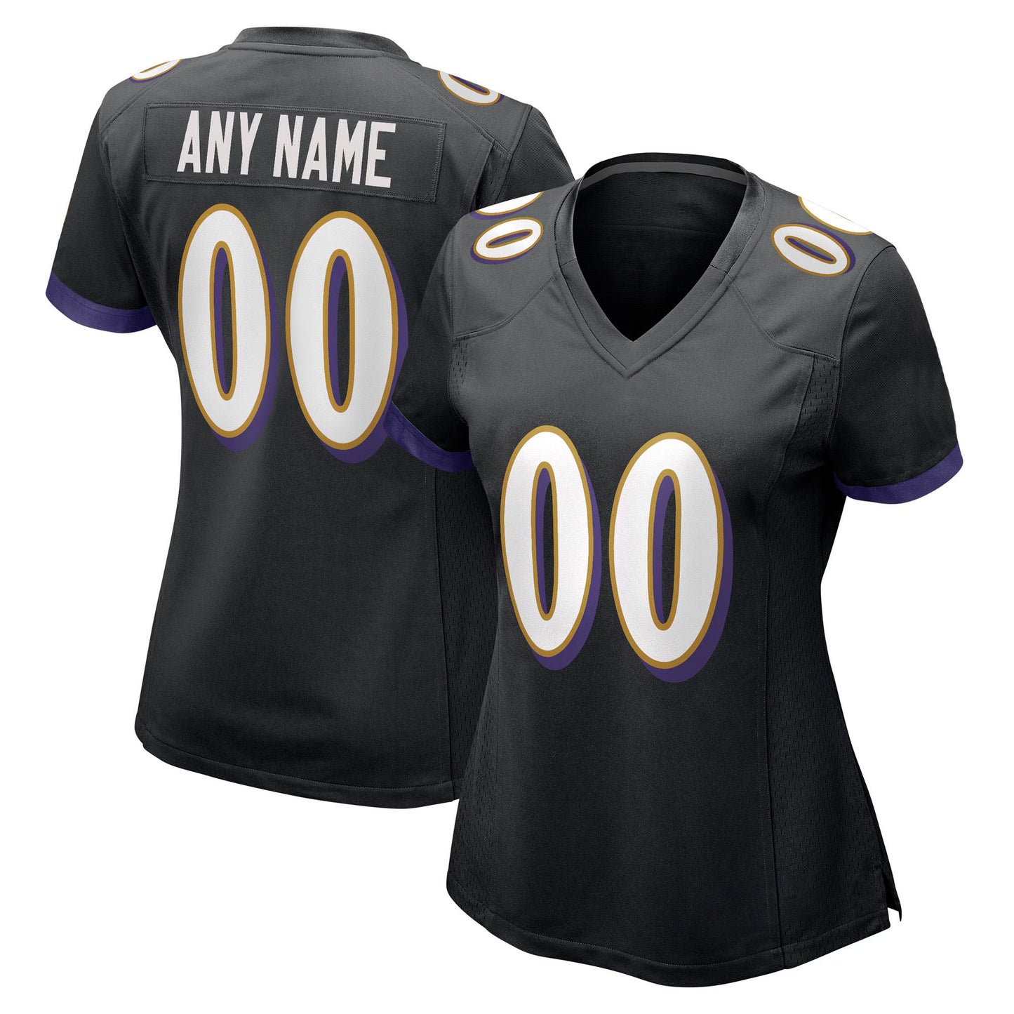 Women’s Embroidered Custom Football Jersey - F010
