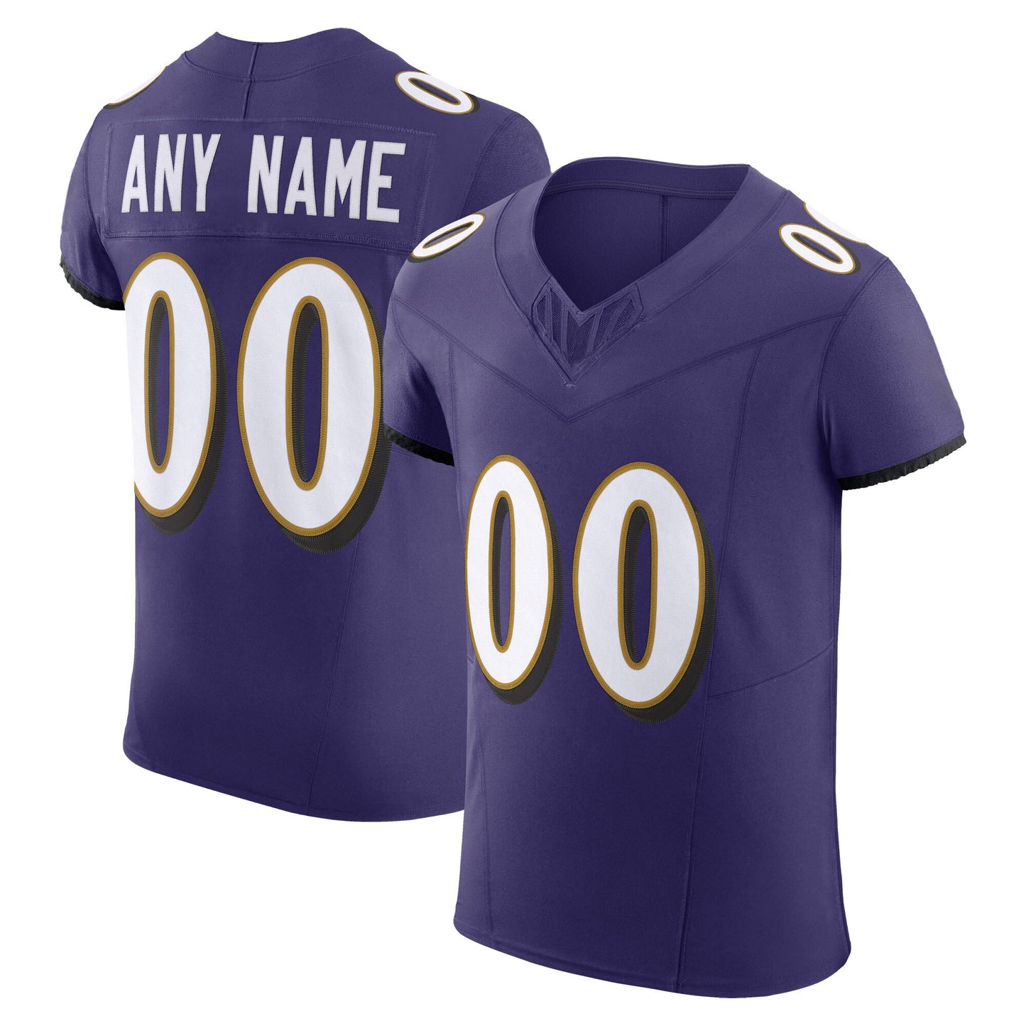 Men's Pro-Style Embroidered Custom Football Jersey - F010