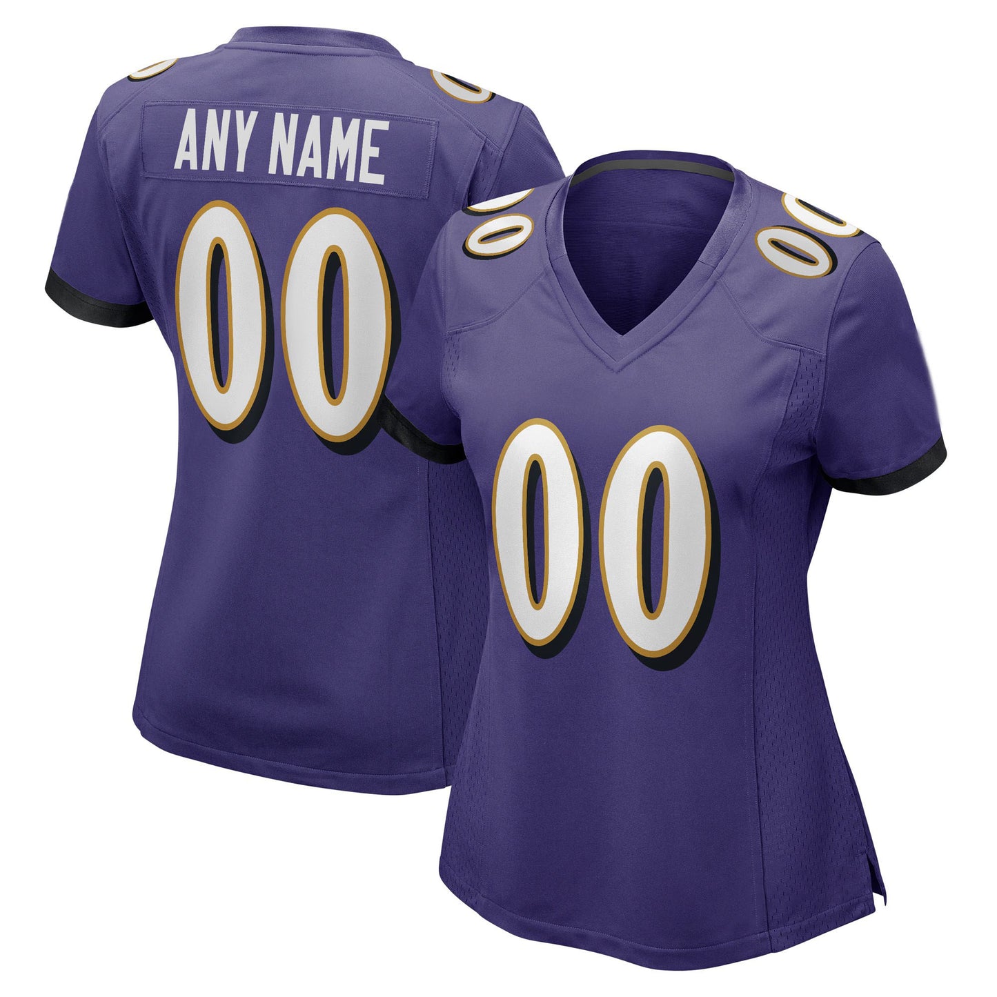 Women’s Embroidered Custom Football Jersey - F010