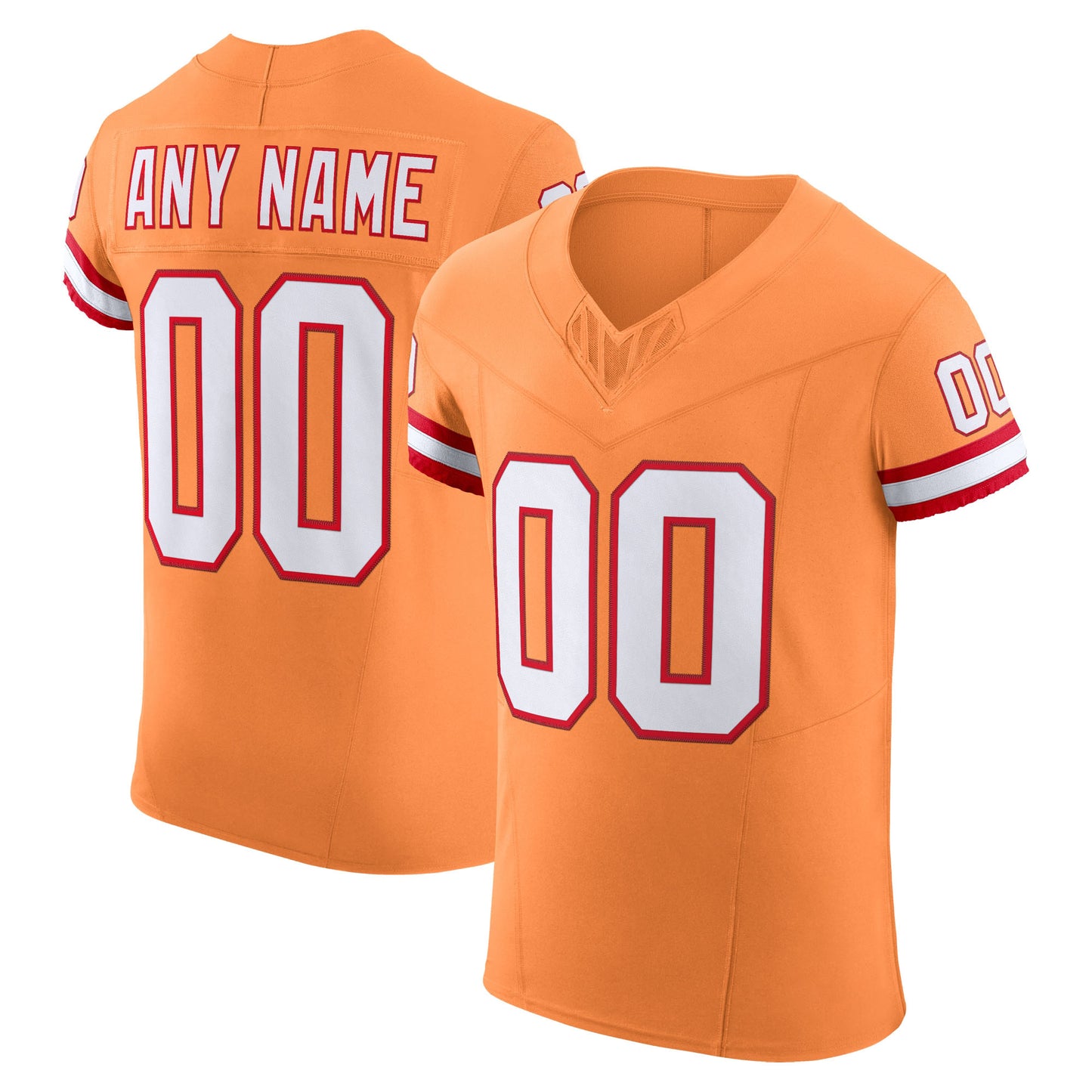 Men's Pro-Style Embroidered Custom Football Jersey – F016