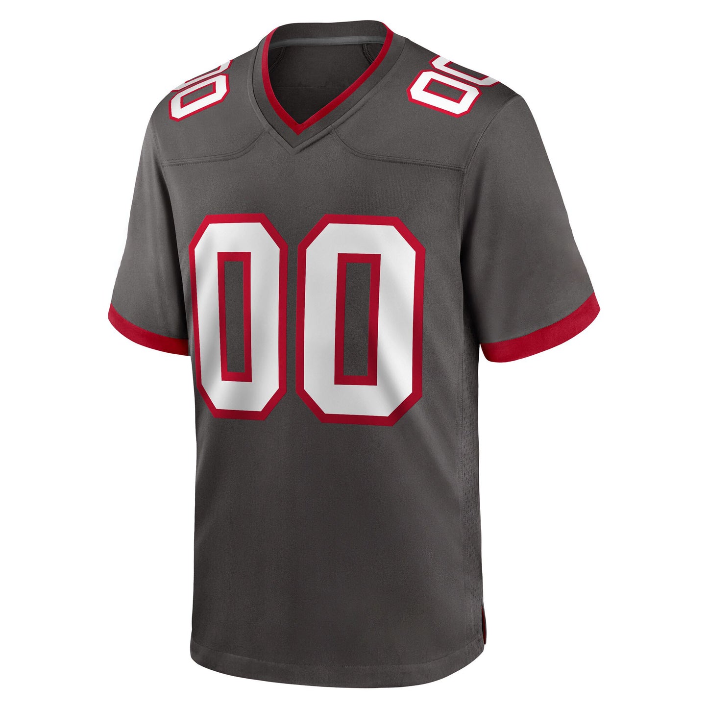 Camiseta de fútbol personalizada para hombre: opciones disponibles: naranja, peltre, rojo o blanco