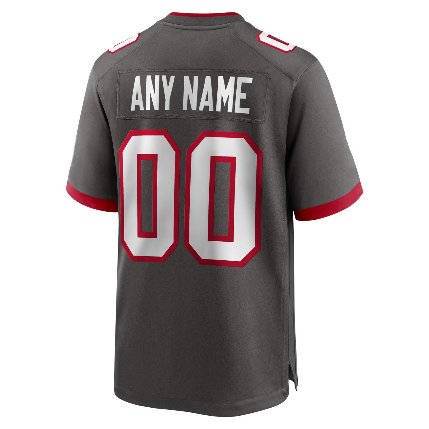 Camiseta de fútbol personalizada para hombre: opciones disponibles: naranja, peltre, rojo o blanco