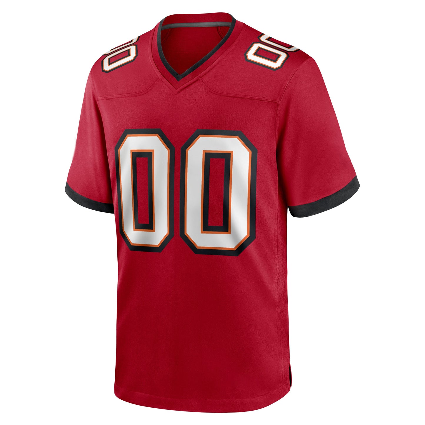 Camiseta de fútbol personalizada para hombre: opciones disponibles: naranja, peltre, rojo o blanco
