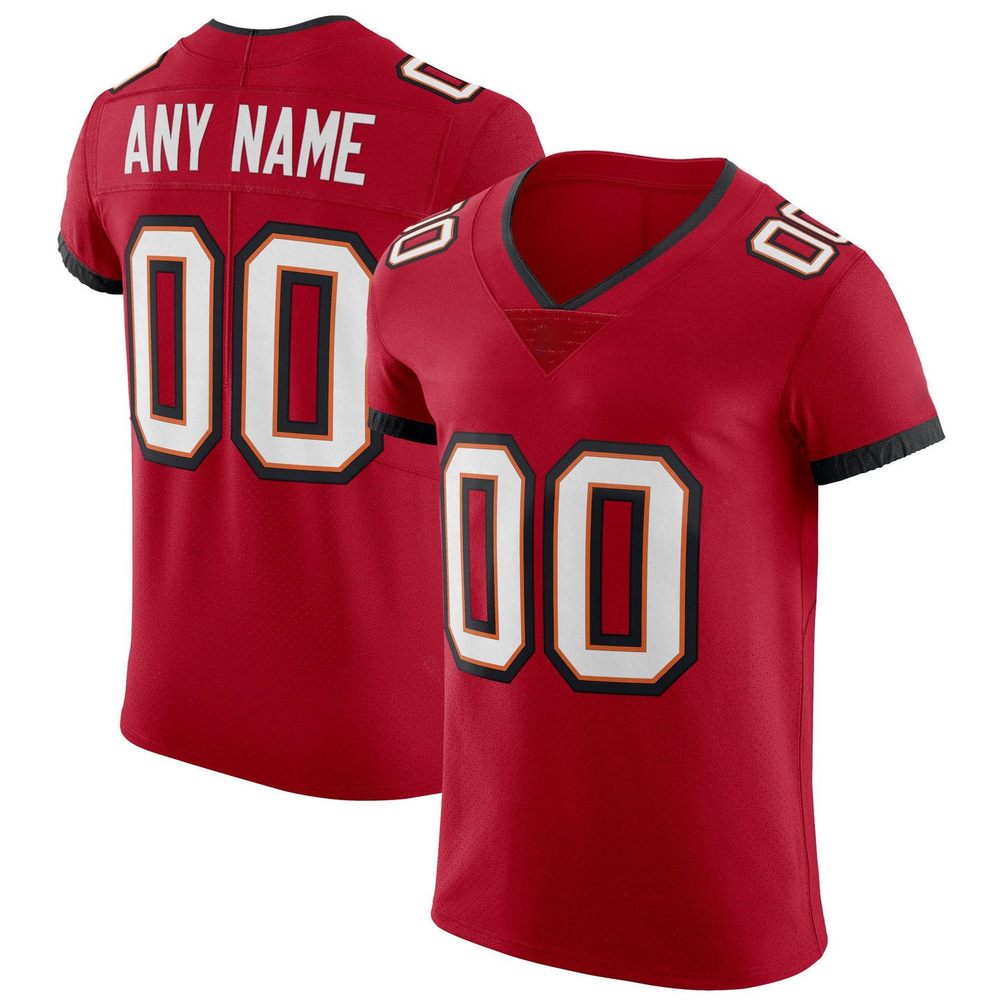 Men's Pro-Style Embroidered Custom Football Jersey – F016