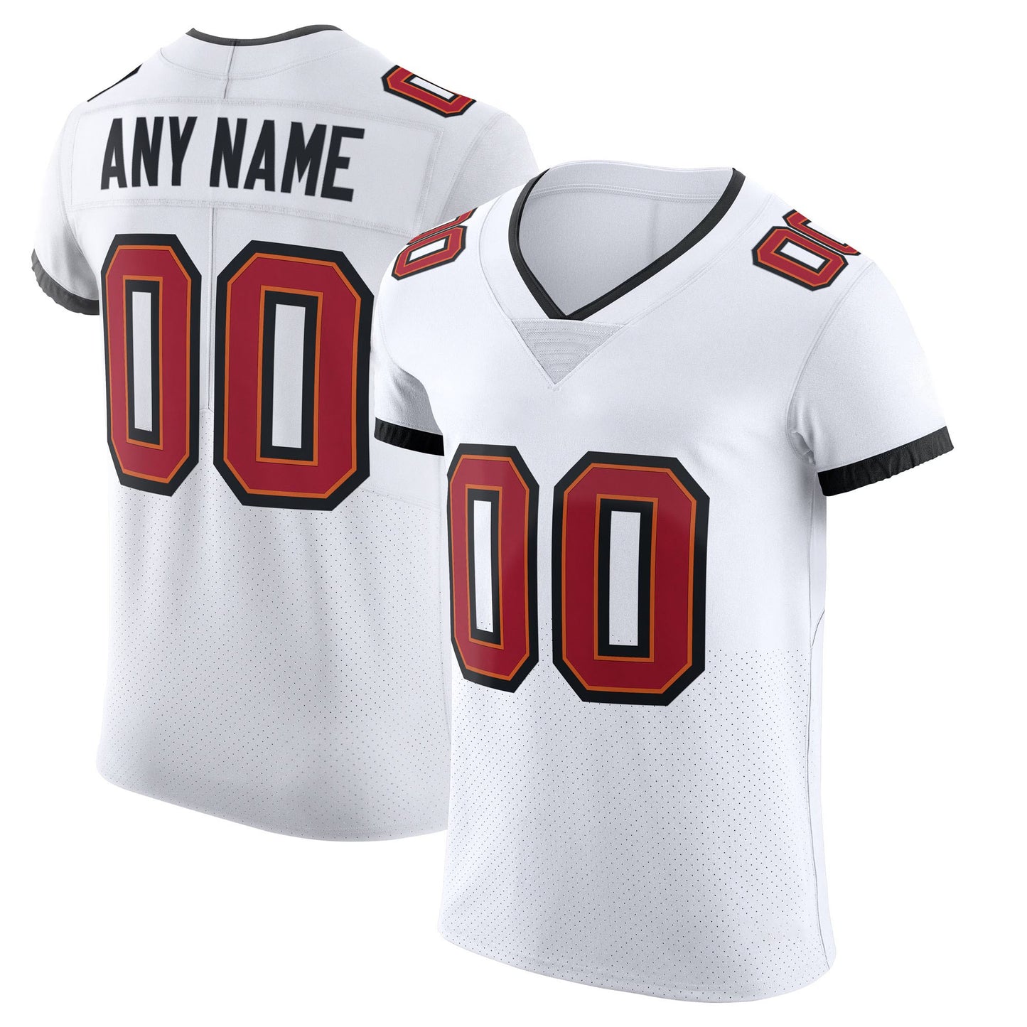 Men's Pro-Style Embroidered Custom Football Jersey – F016