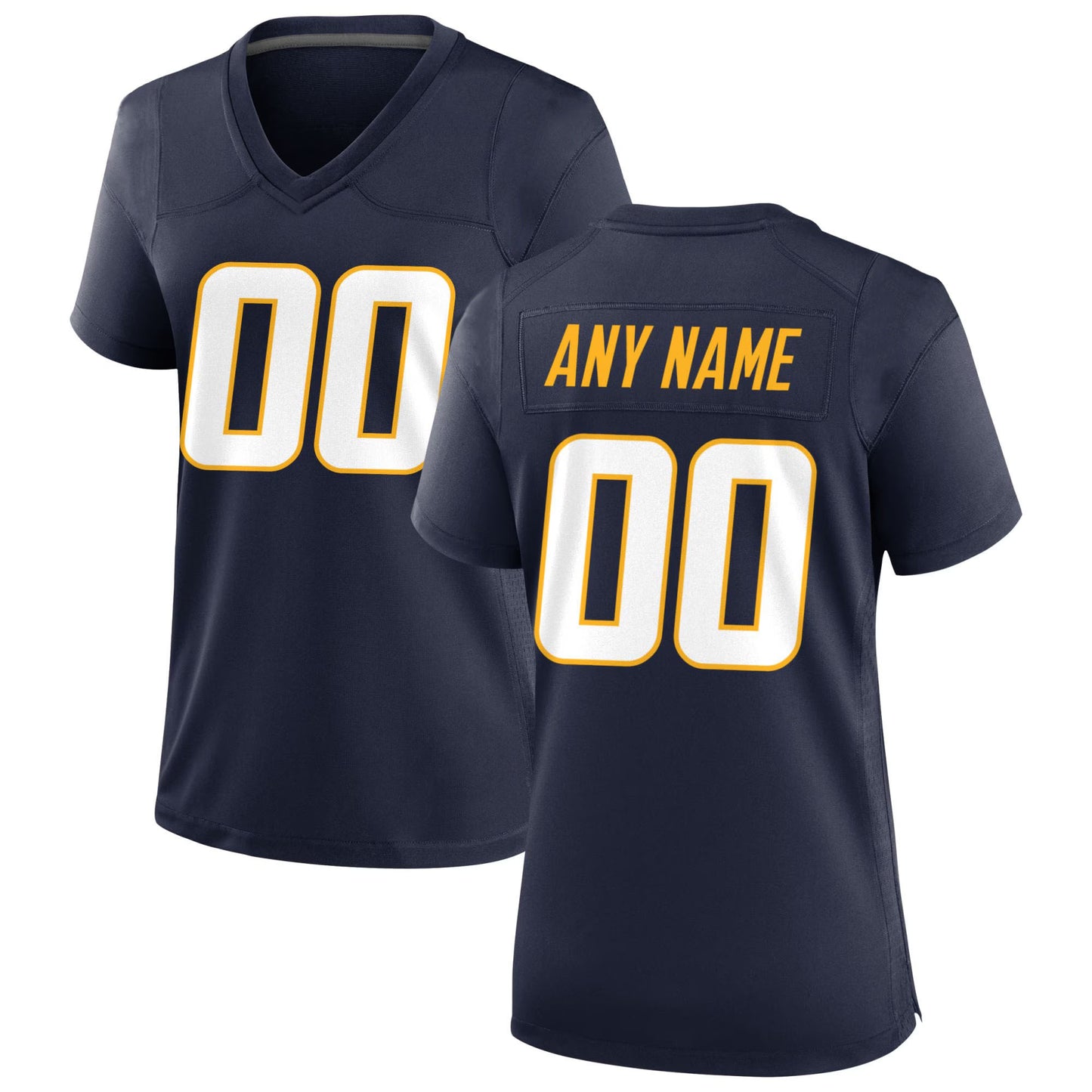 Women’s Embroidered Custom Football Jersey – F009