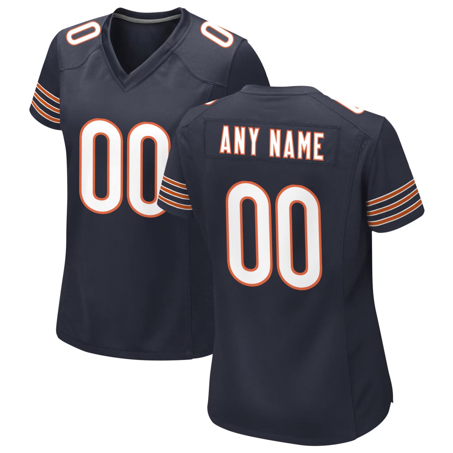 Women’s Embroidered Custom Football Jersey -F014