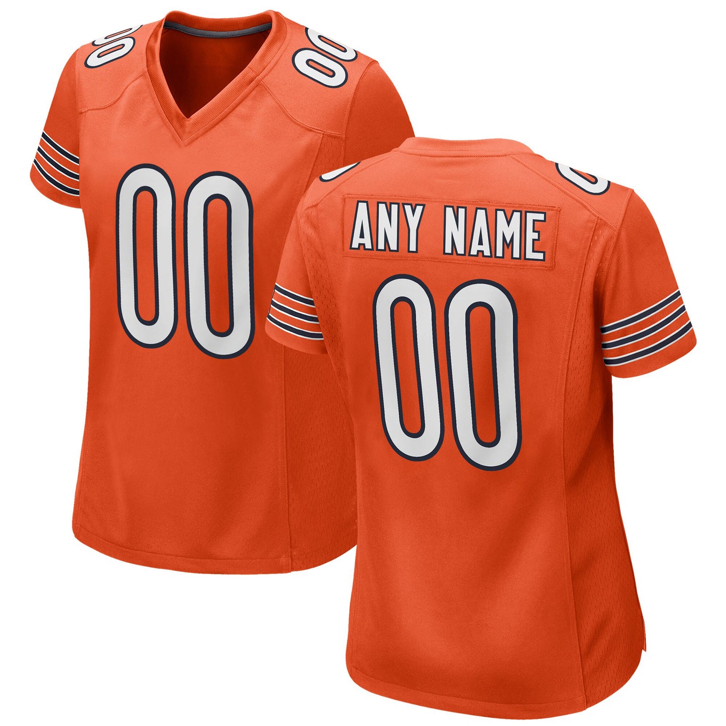 Women’s Embroidered Custom Football Jersey -F014