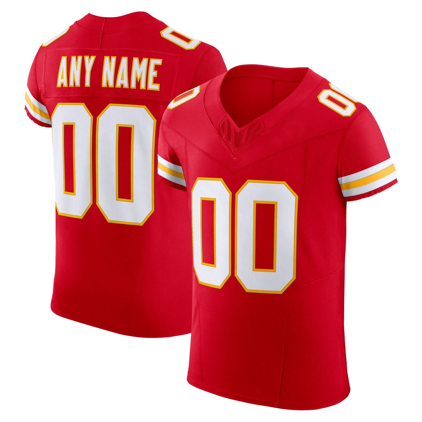 Men’s Pro-Style Embroidered Custom Football Jersey – FV007