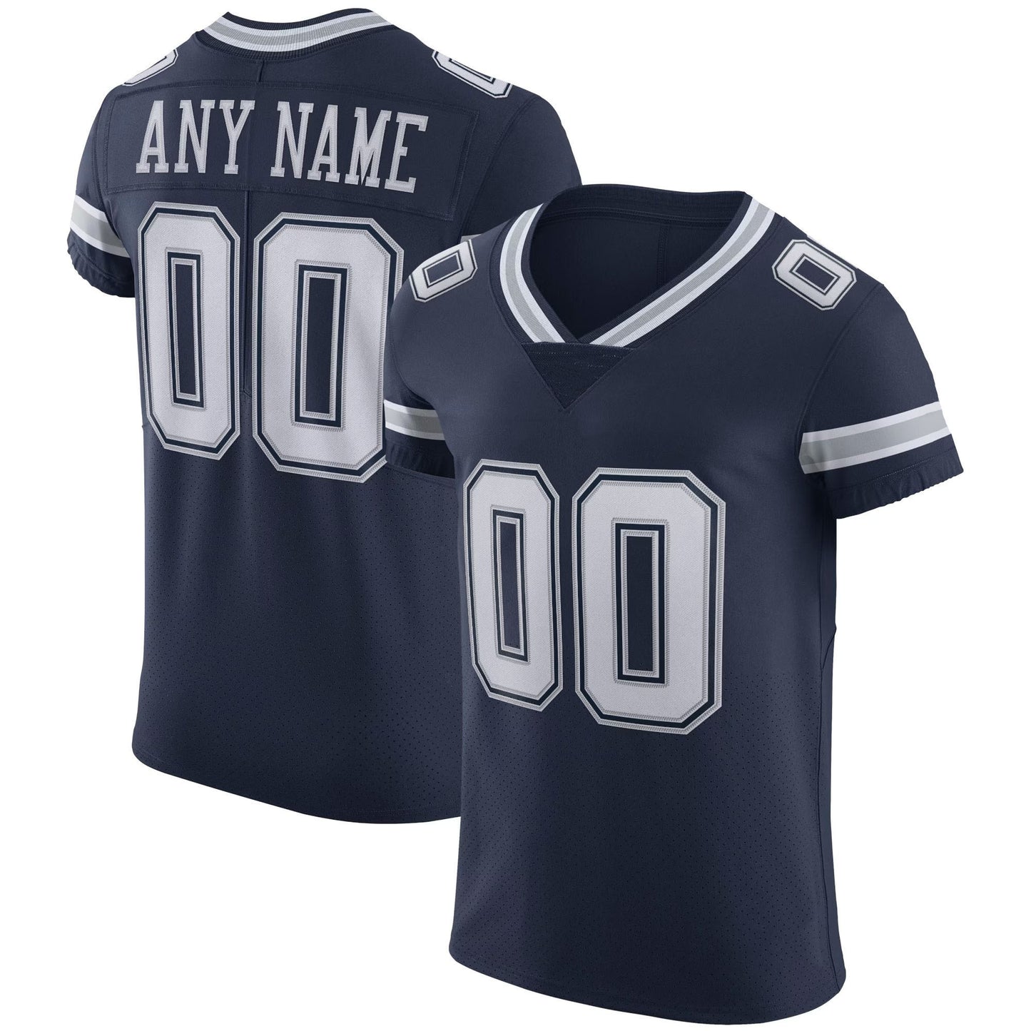 Men’s Pro-Style Embroidered Custom Football Jersey – F005