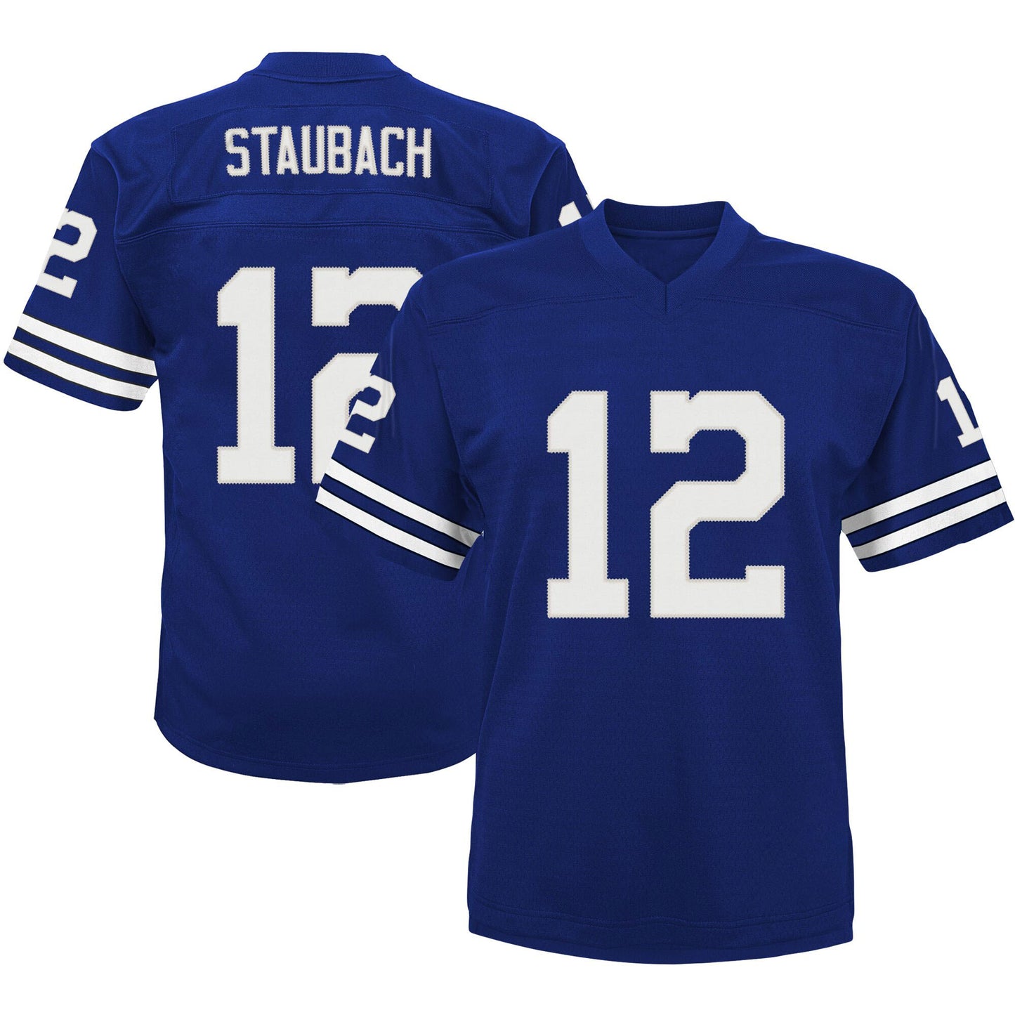 Men’s 1971 No.12 Retro Embroidered Football Jersey -Throwback013
