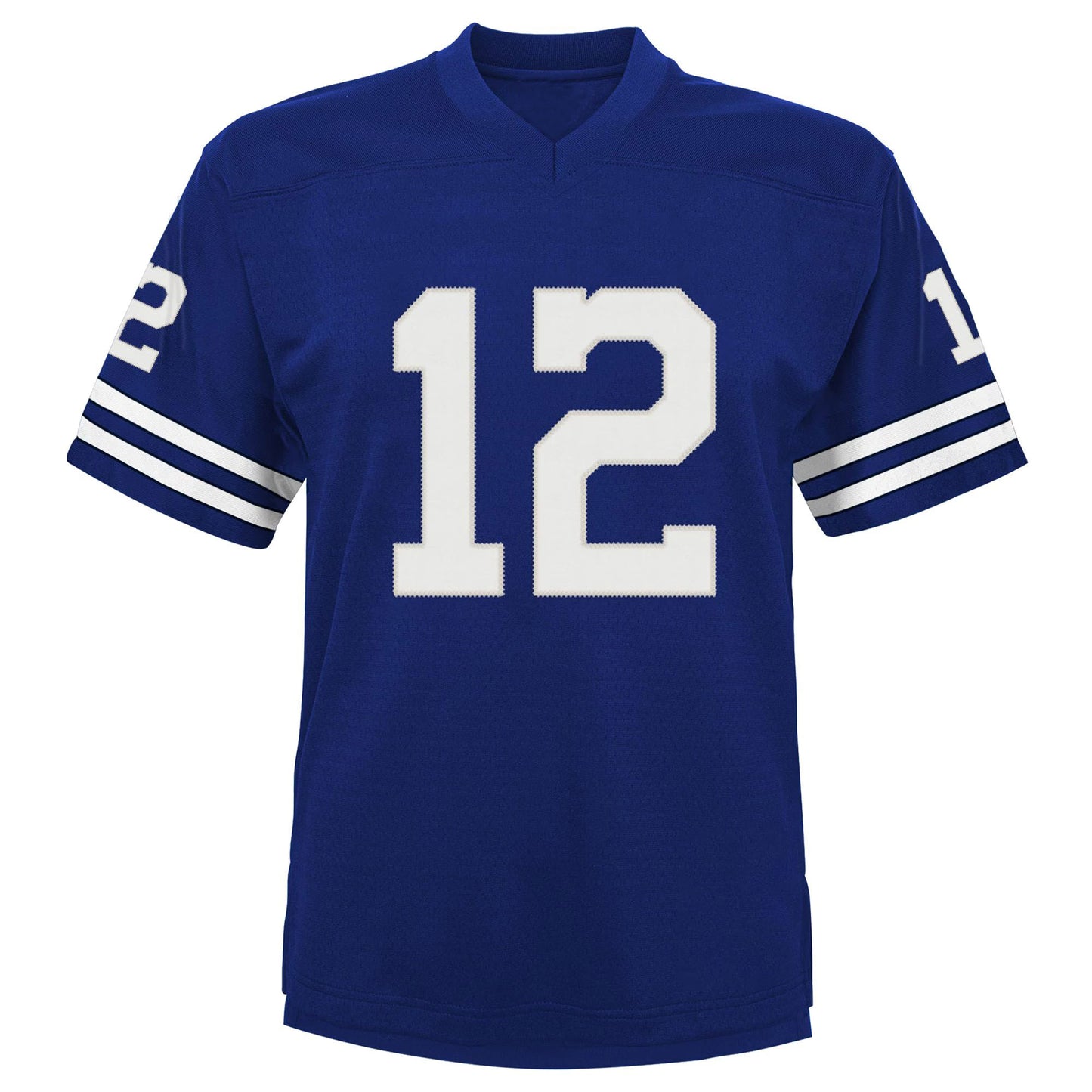 Men’s 1971 No.12 Retro Embroidered Football Jersey -Throwback013