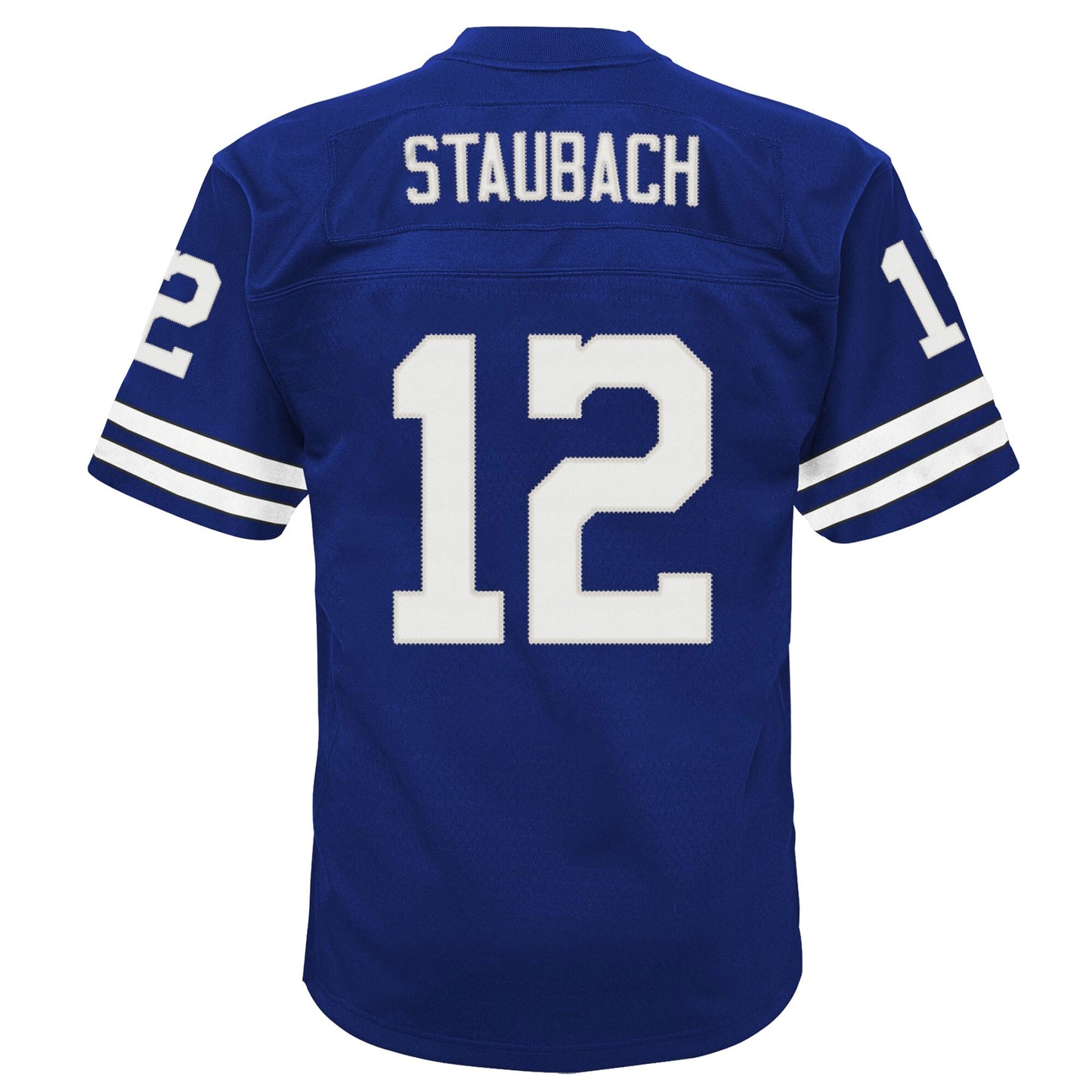 Men’s 1971 No.12 Retro Embroidered Football Jersey -Throwback013