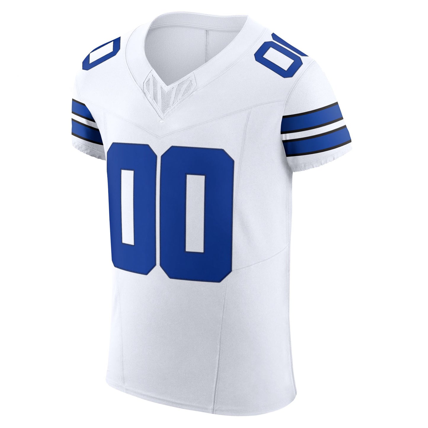 Camiseta de fútbol personalizada de estilo profesional para hombre: material premium, corte atlético y cuello en V.