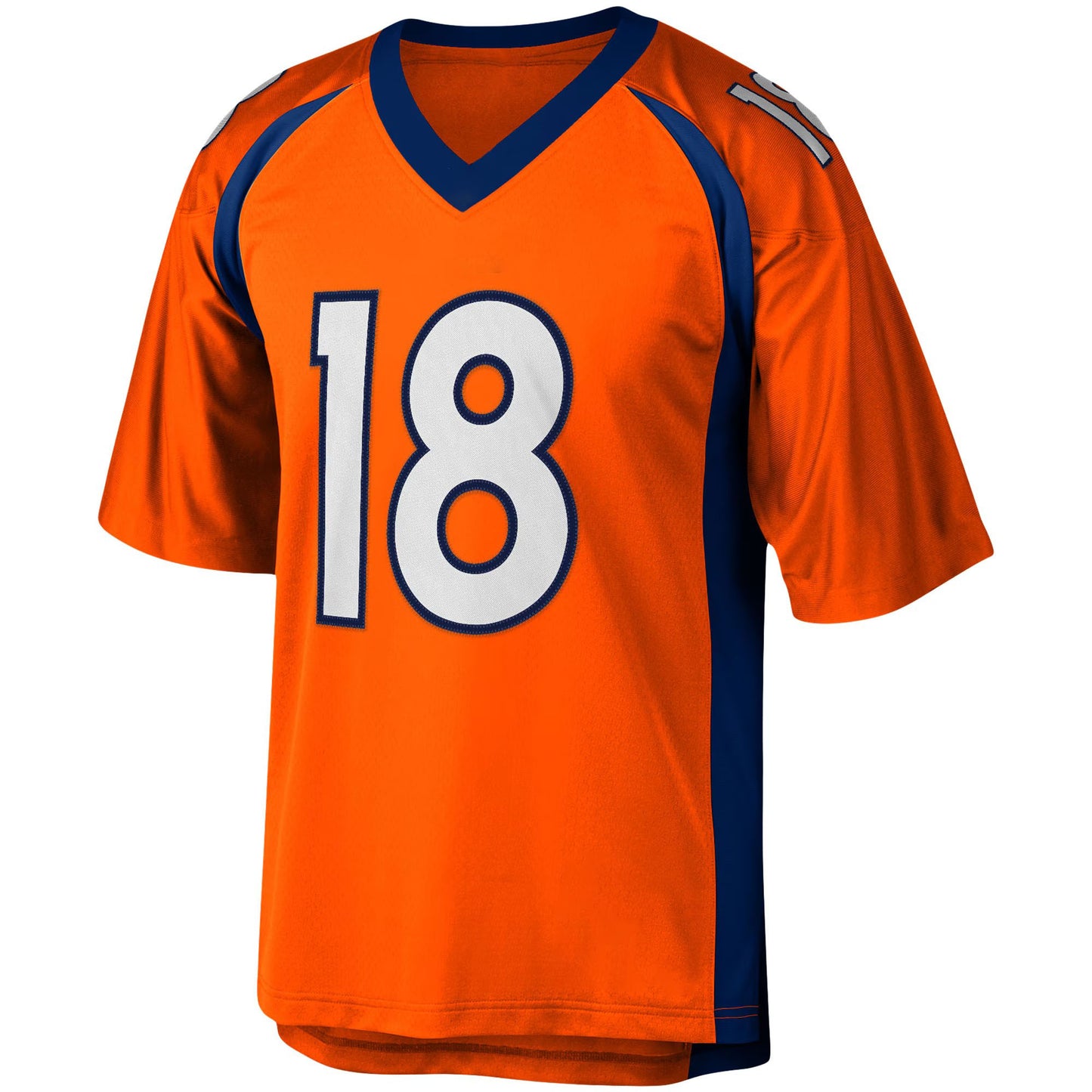 Men’s 2015 No.18 Retro Embroidered Football Jersey -Throwback011