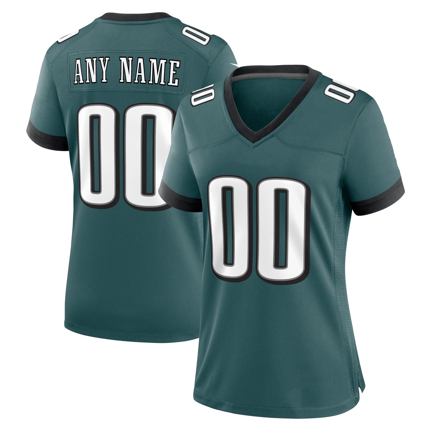 Women’s Embroidered Custom Football Jersey – F003