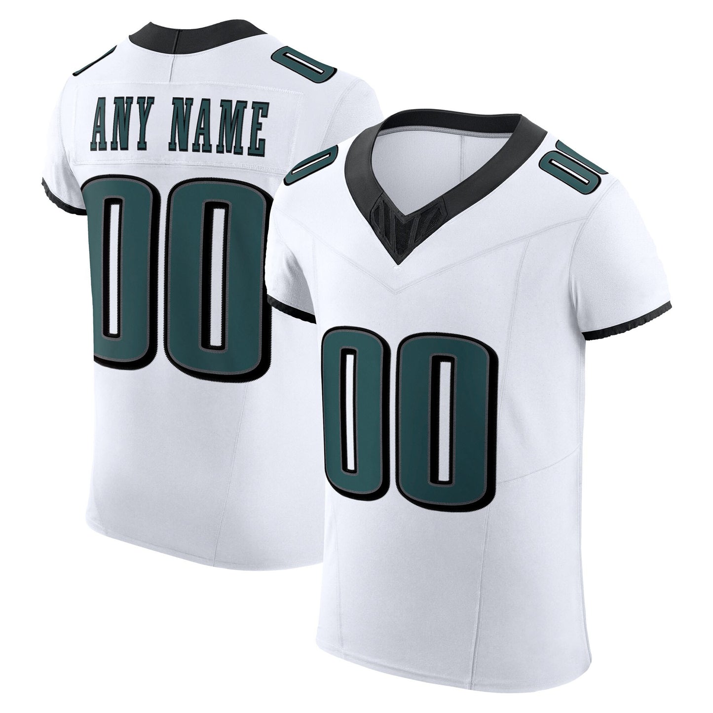 Women’s Embroidered Custom Football Jersey – F003
