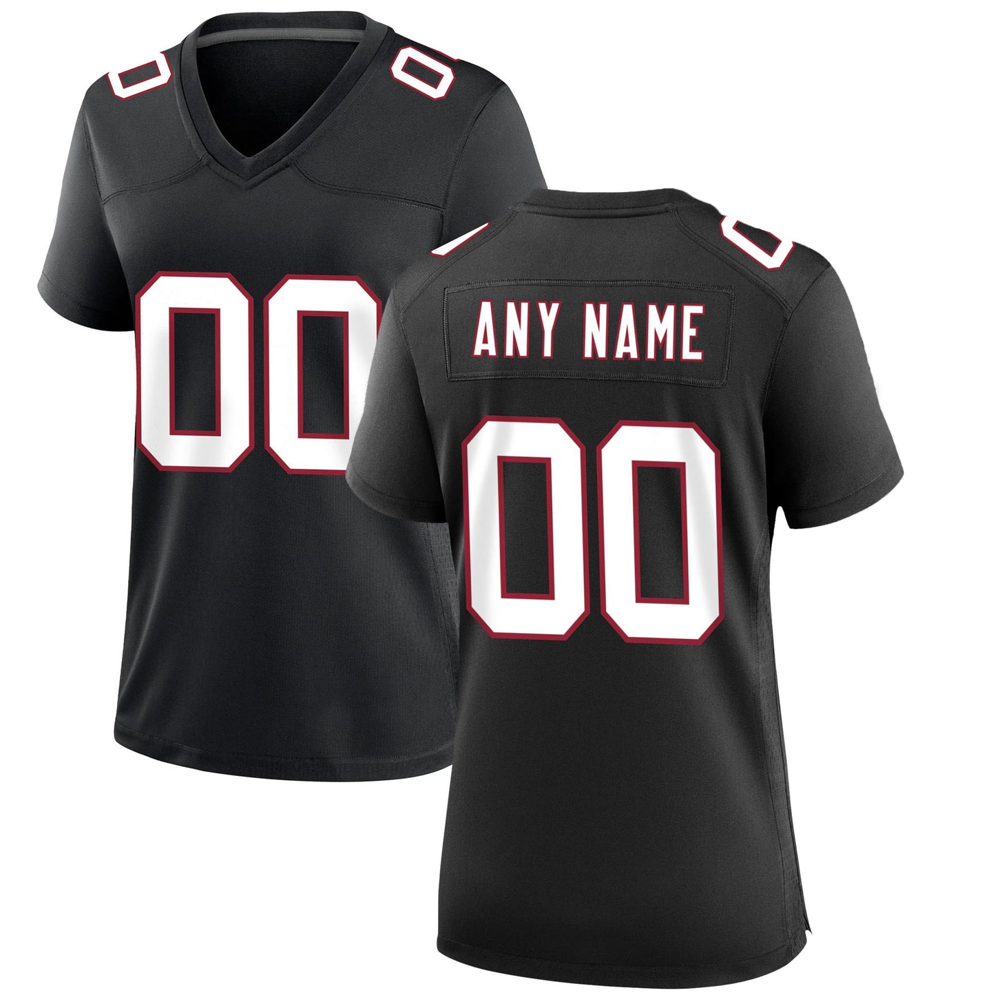 Women’s Embroidered Custom Embroidered Football Jersey – F008