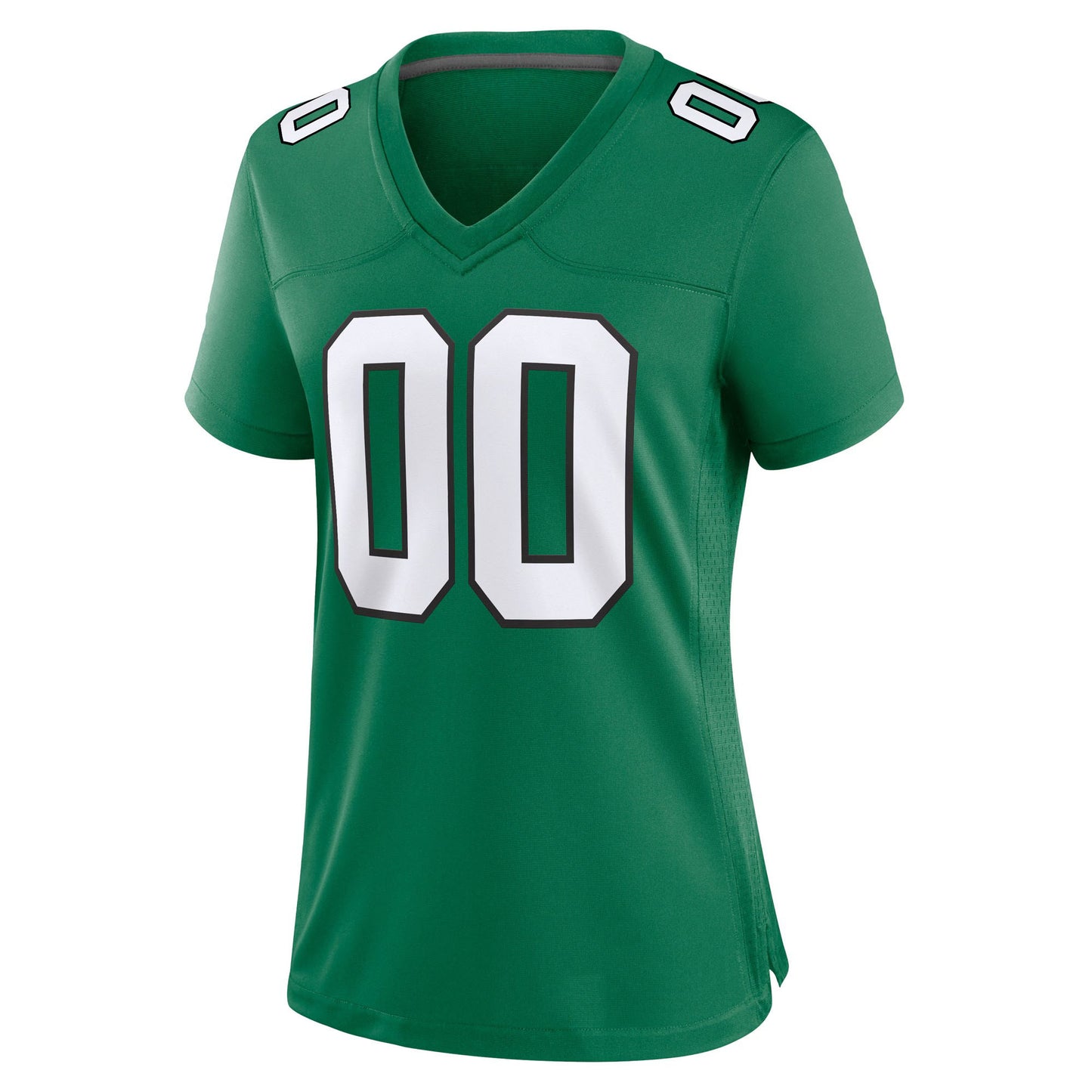 Camiseta de fútbol personalizada para mujer: nombre y número personalizados, opción verde clásica