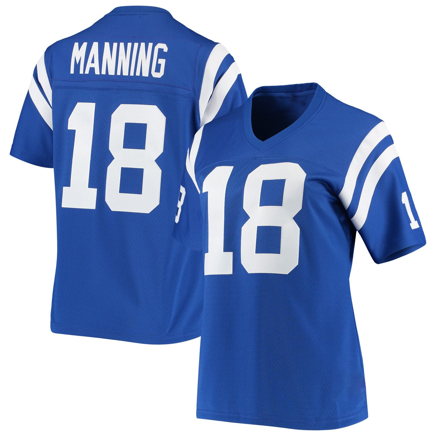 Women’s 1998 NO.18 Retro Embroidered Football Jersey -Throwback006