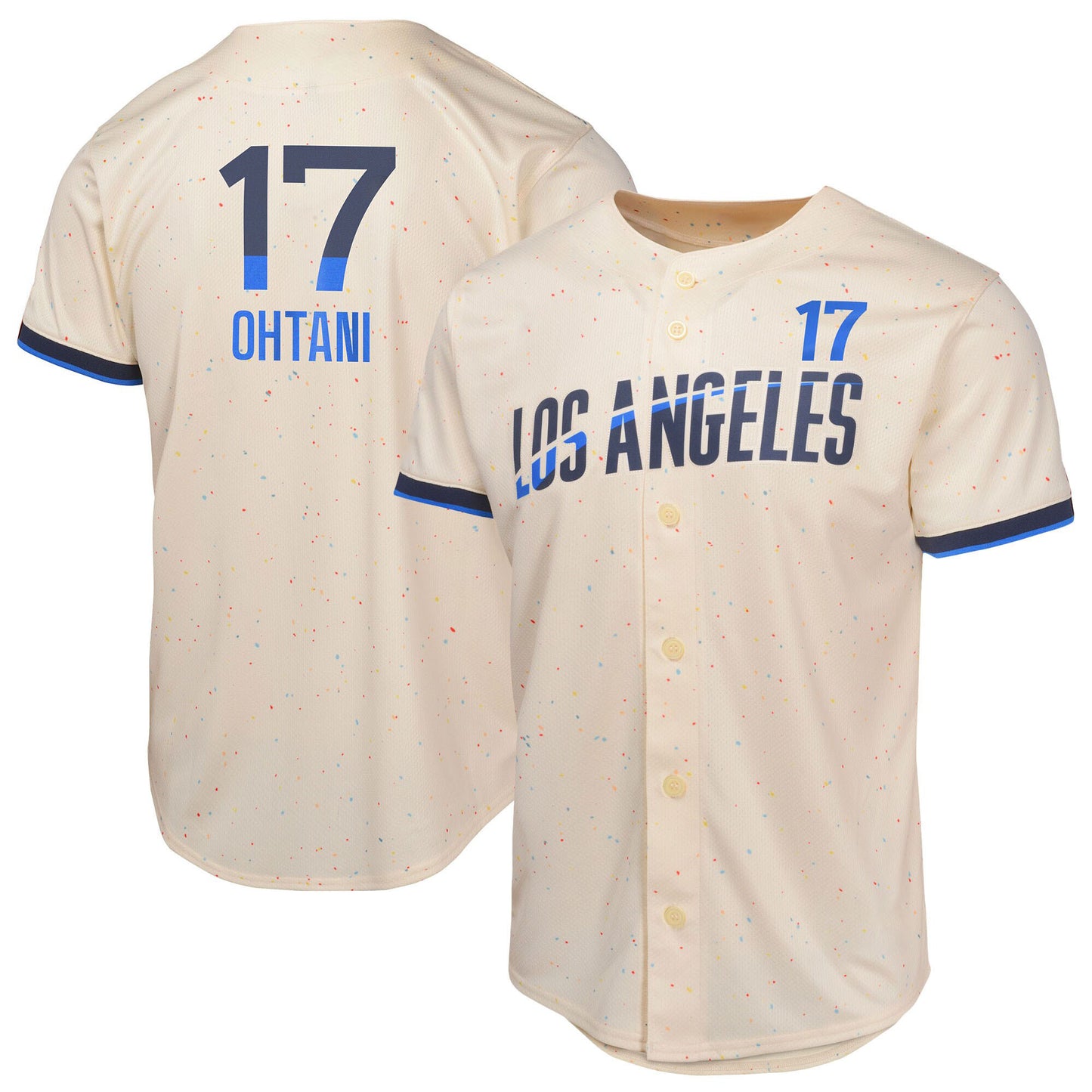 Youth Throwback #17 Embroidered Custom Baseball Jersey - Throwback-B001