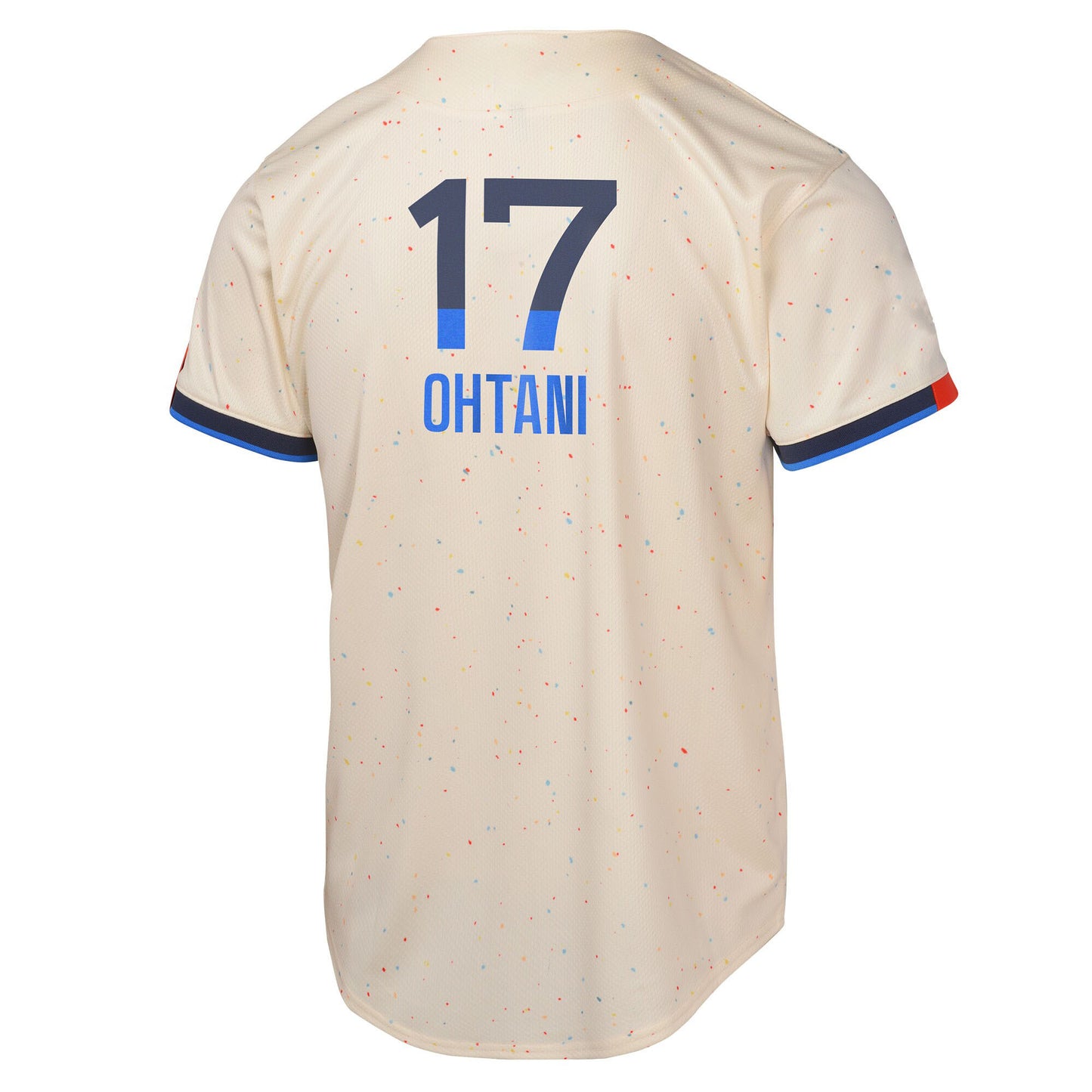 Youth Throwback #17 Embroidered Custom Baseball Jersey - Throwback-B001