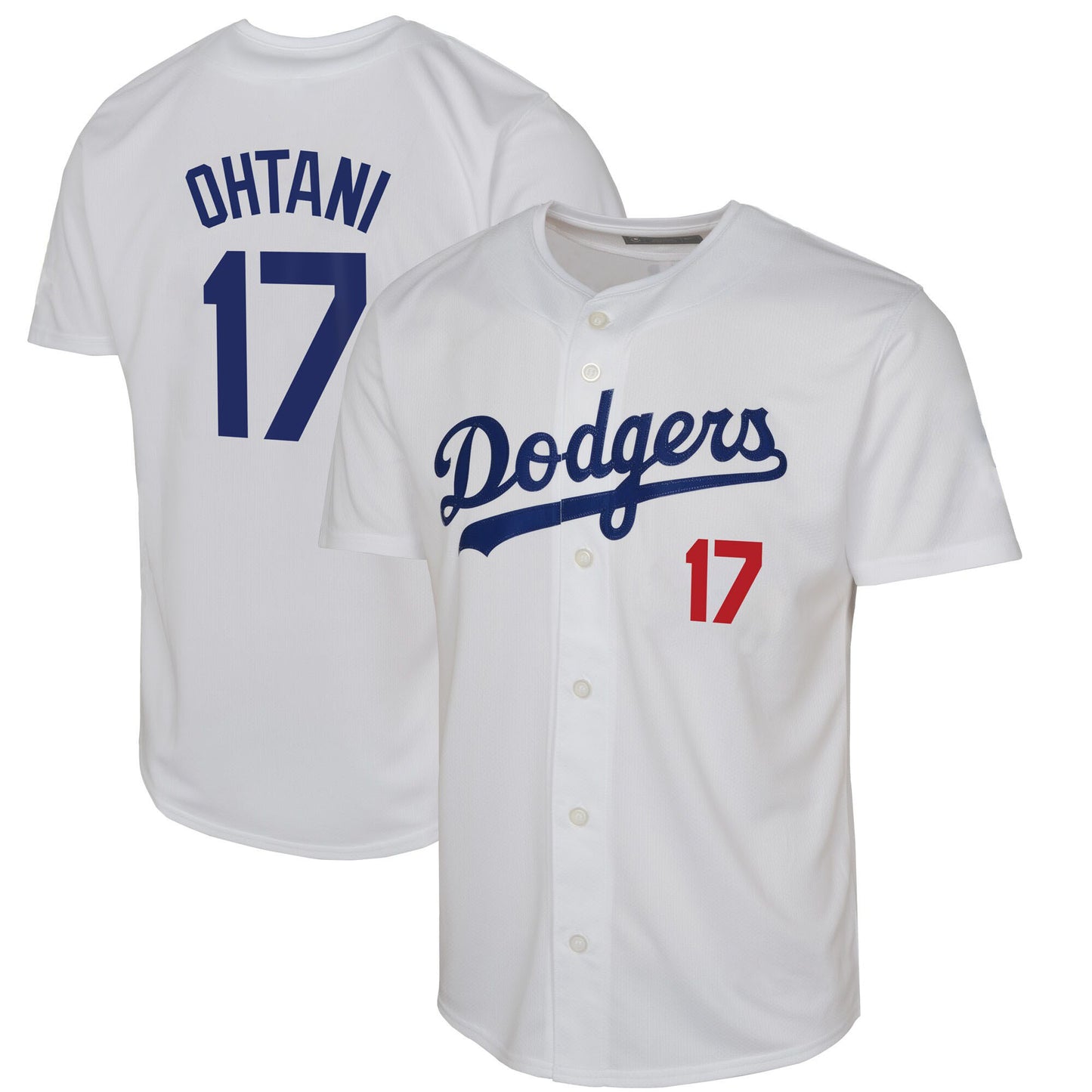 Youth Throwback #17 Embroidered Custom Baseball Jersey - Throwback-B001