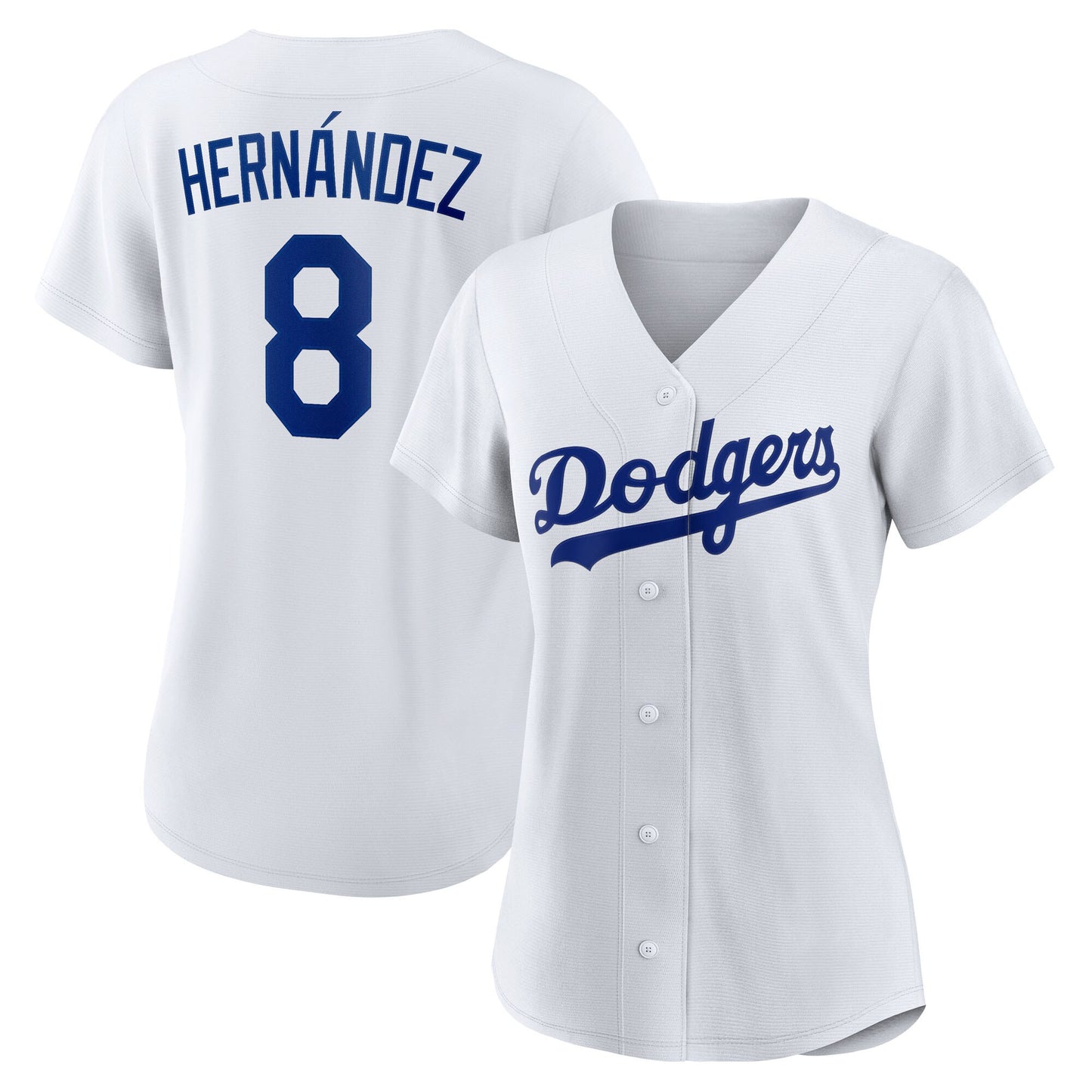 Women’s Throwback #8 Embroidered Custom Baseball Jersey - Throwback-B001