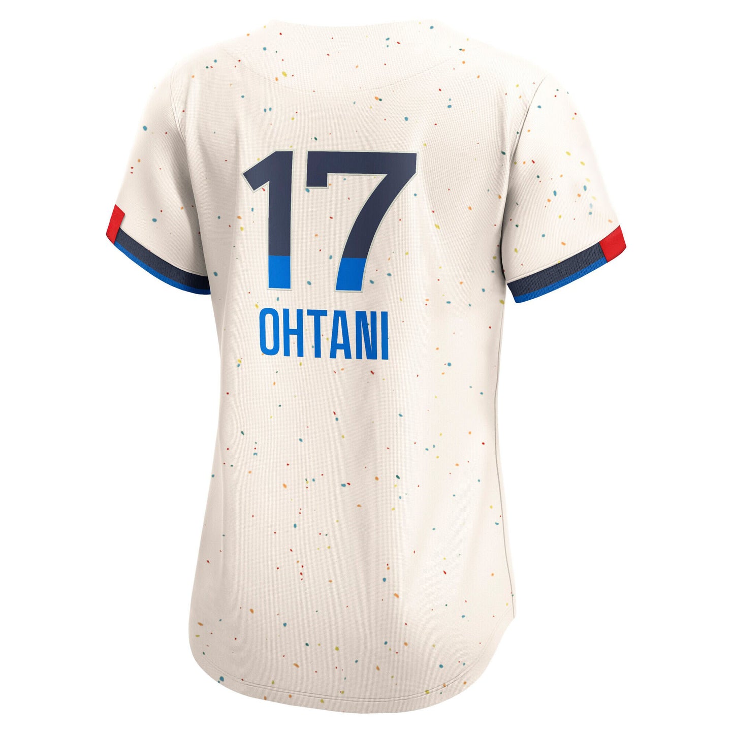 Women’s #17 Embroidered Custom Baseball Jersey - B001
