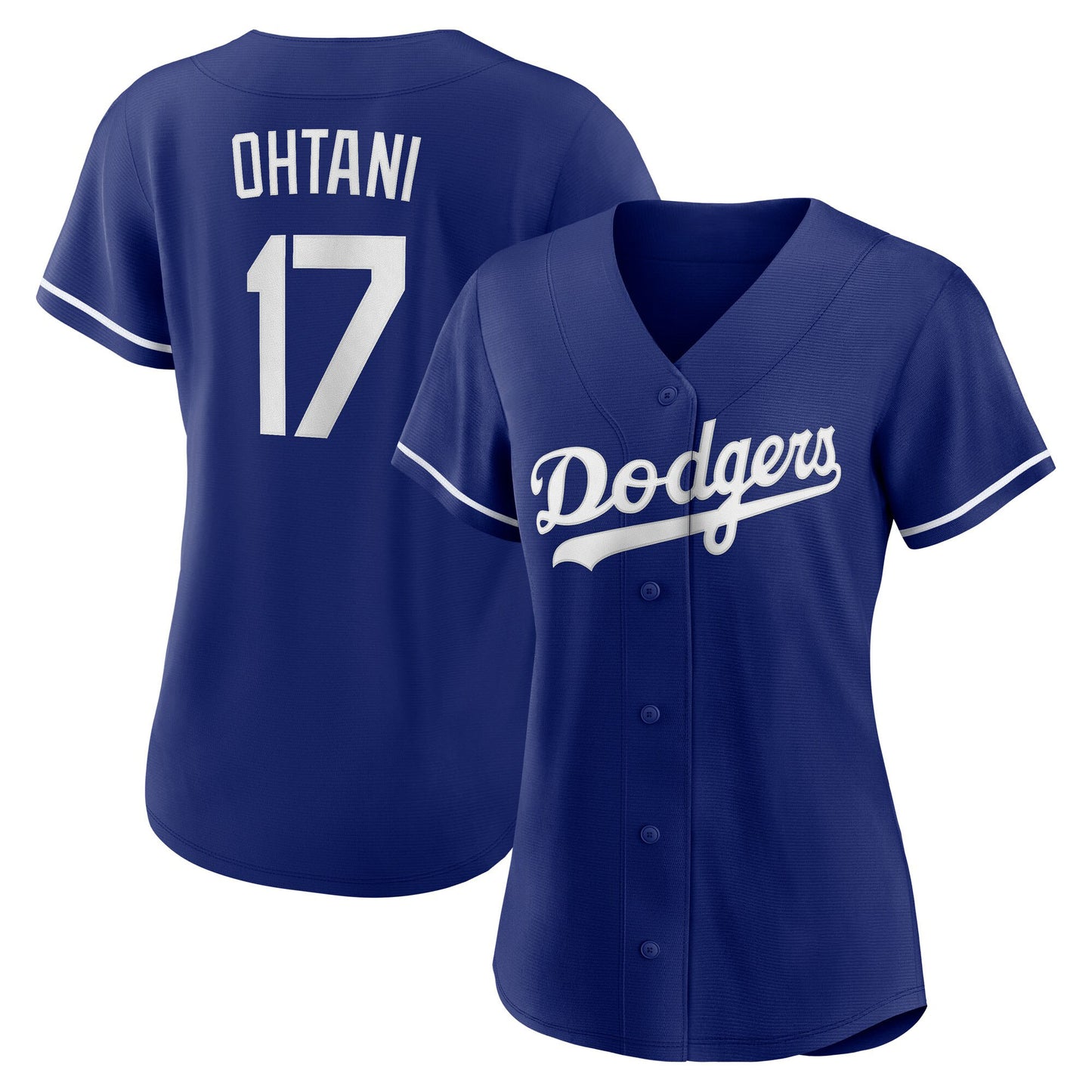 Women’s #17 Embroidered Custom Baseball Jersey - B001