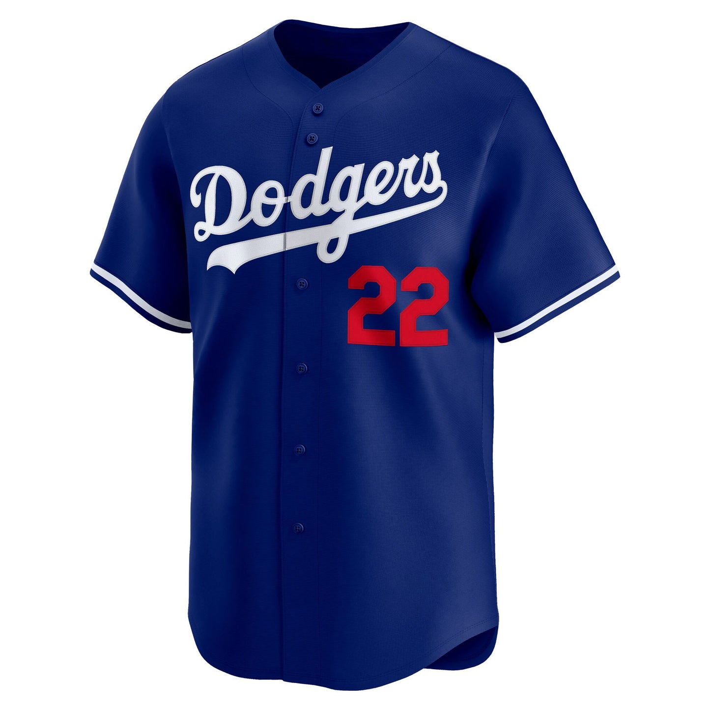 Men’s #22 Embroidered Custom Baseball Jersey - B001
