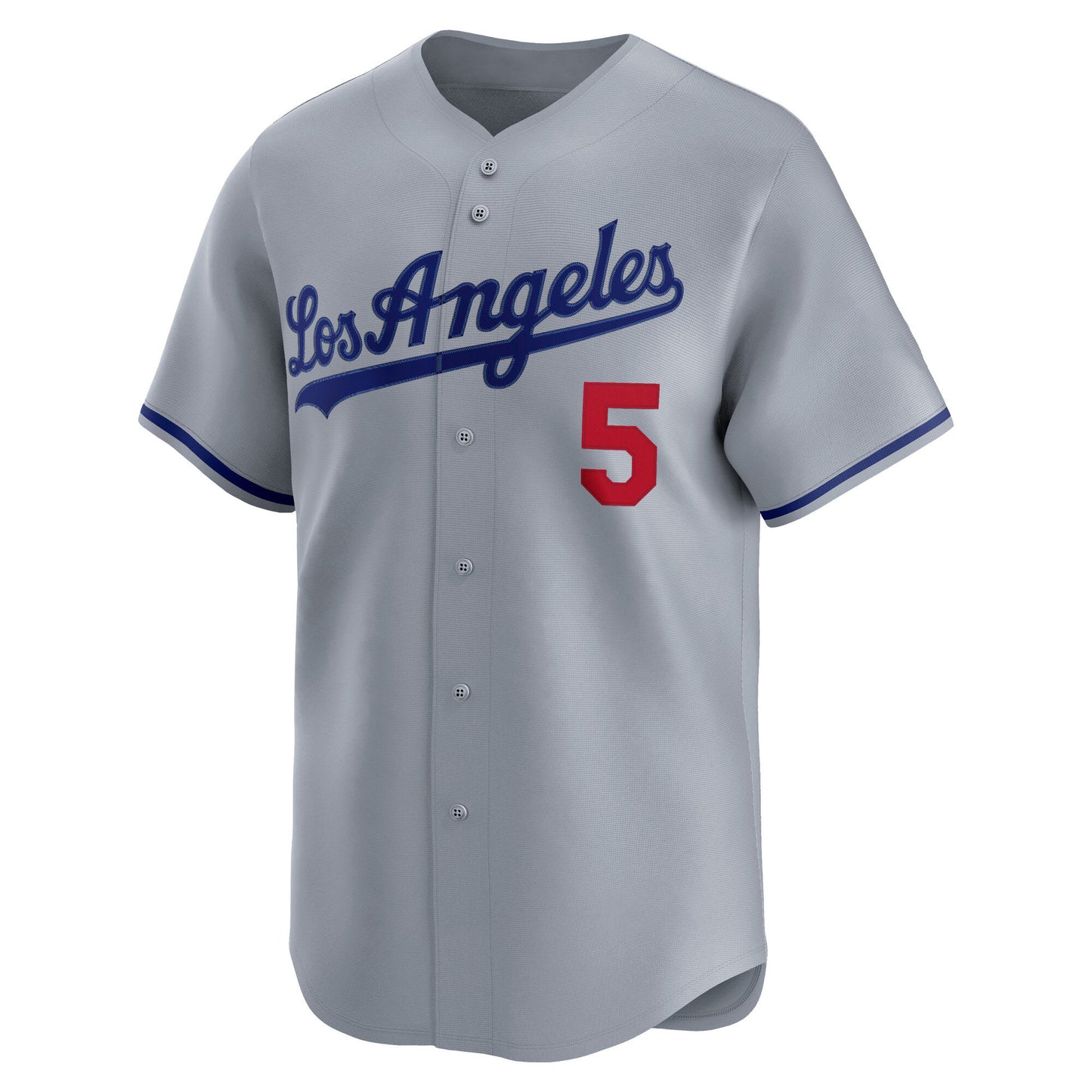 Men’s #5 Embroidered Custom Baseball Jersey - B001