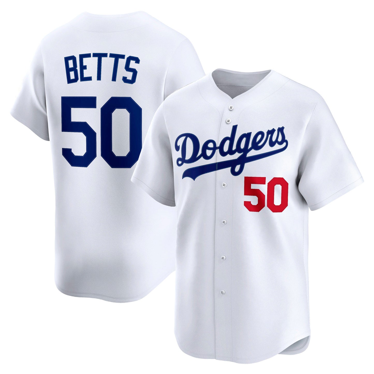 Men’s #50 Embroidered Custom Baseball Jersey - B001