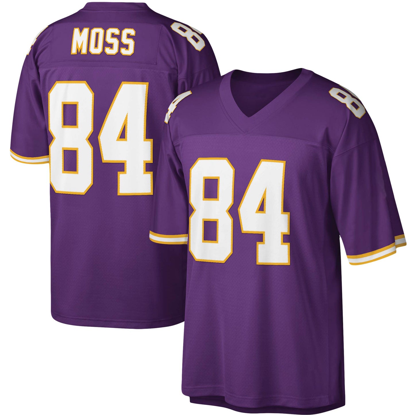 Men’s 1998 No.84 Retro Embroidered Football Jersey -Throwback012