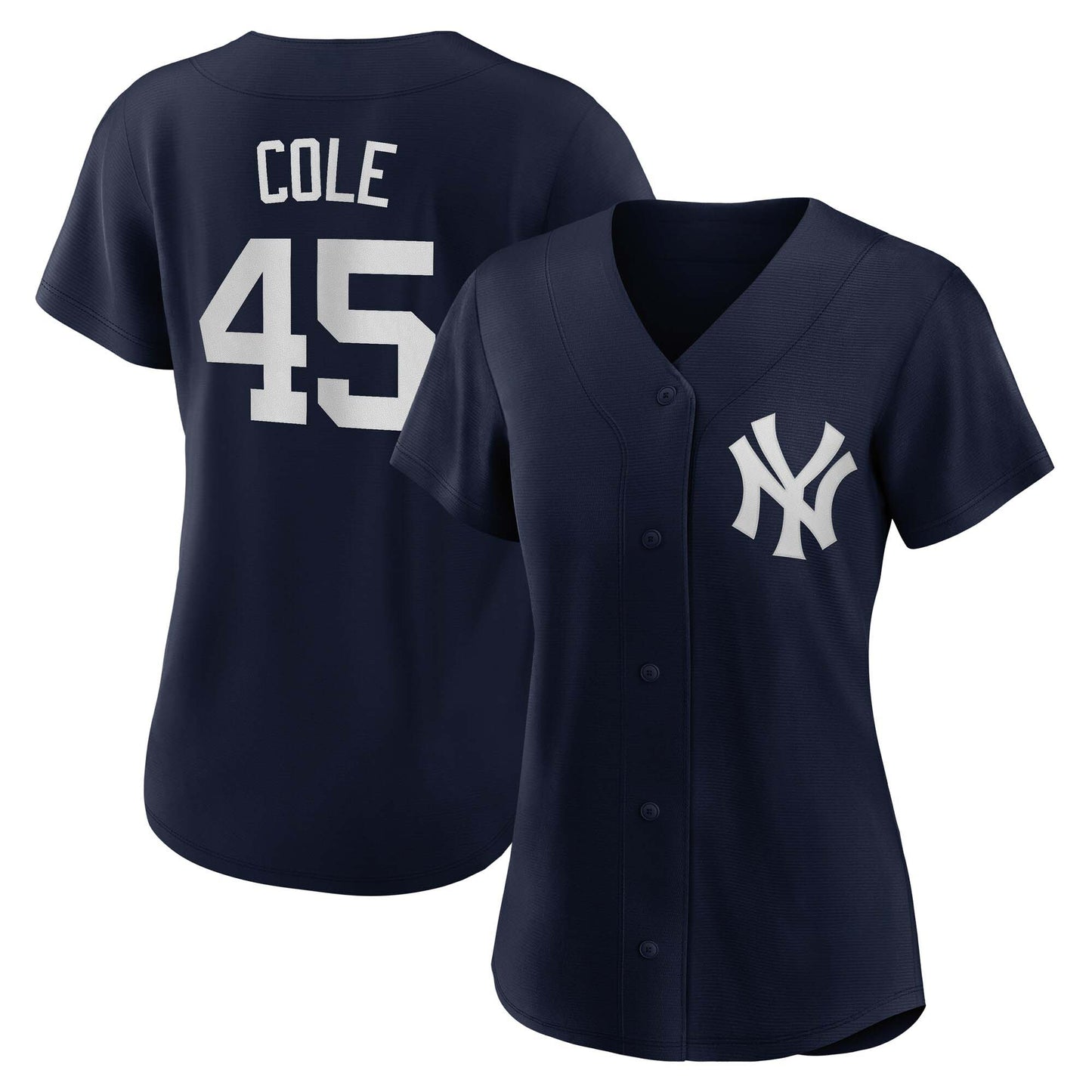 Women’s #45 Embroidered Custom Baseball Jersey - B002