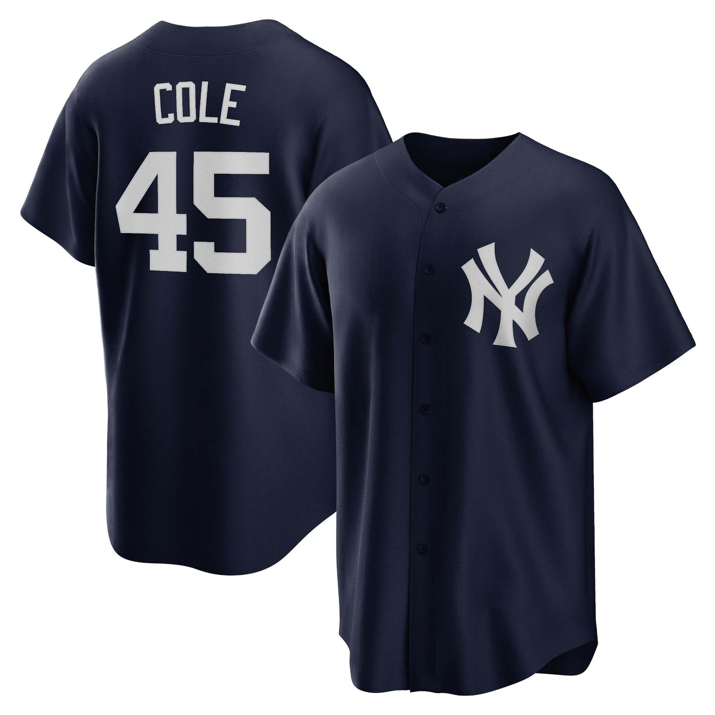 Men’s #45 Embroidered Custom Baseball Jersey - B002