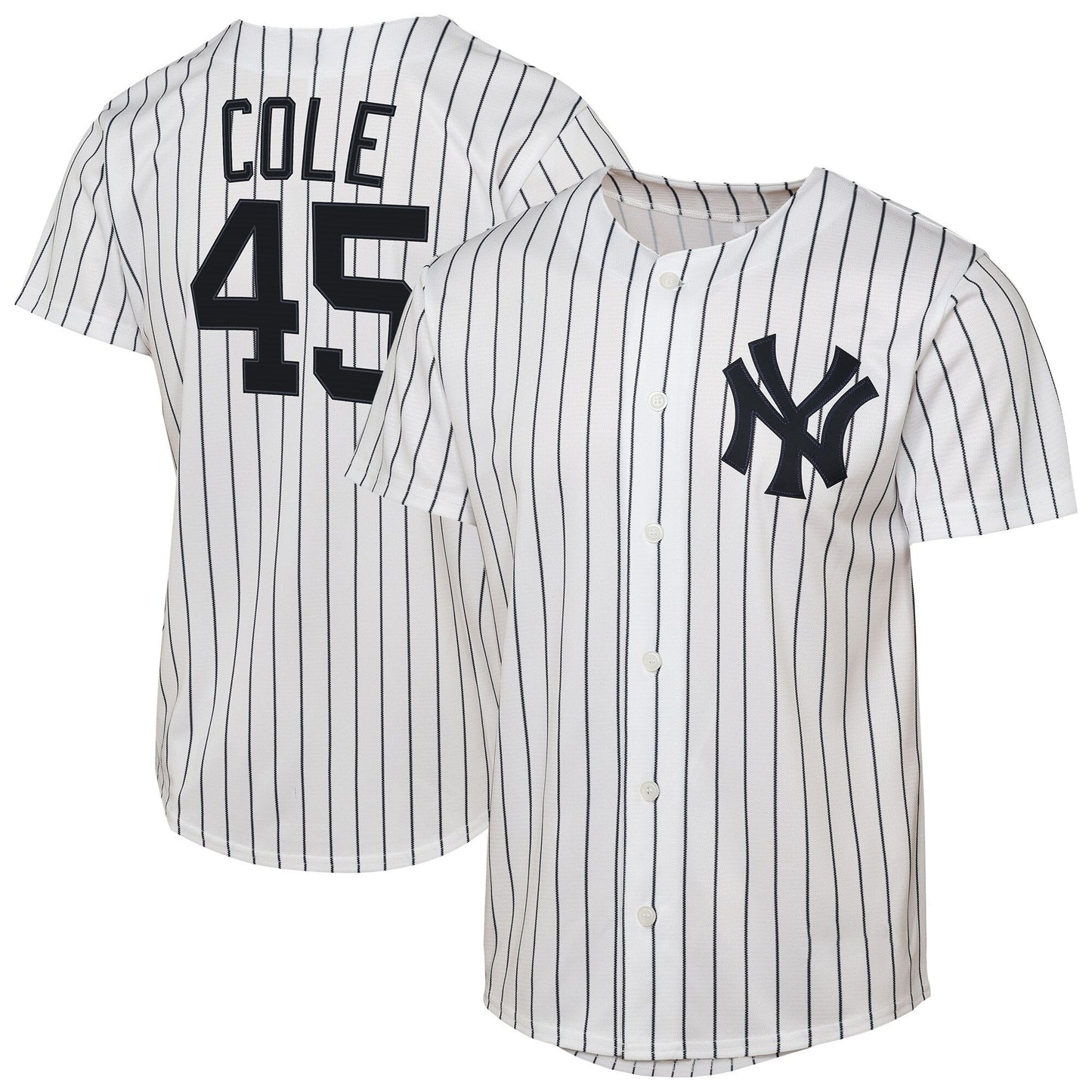 Youth #45 Embroidered Custom Baseball Jersey - B002