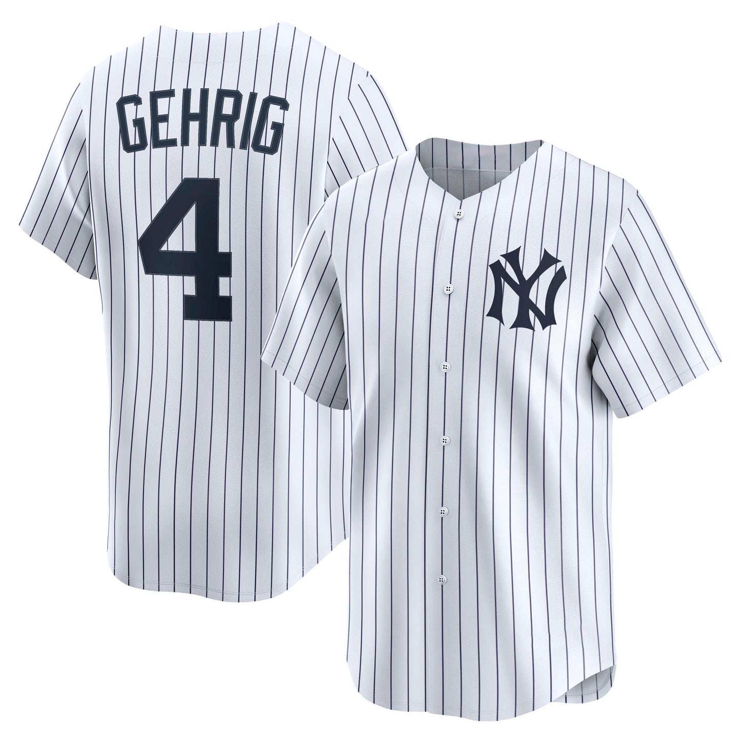 Men’s #4 Embroidered Custom Baseball Jersey - B002