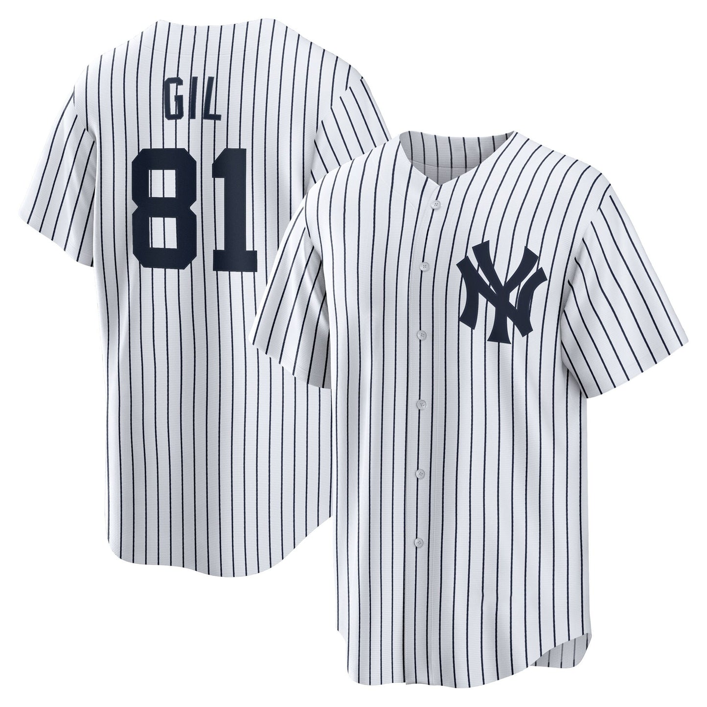 Men’s #81 Embroidered Custom Baseball Jersey - B002