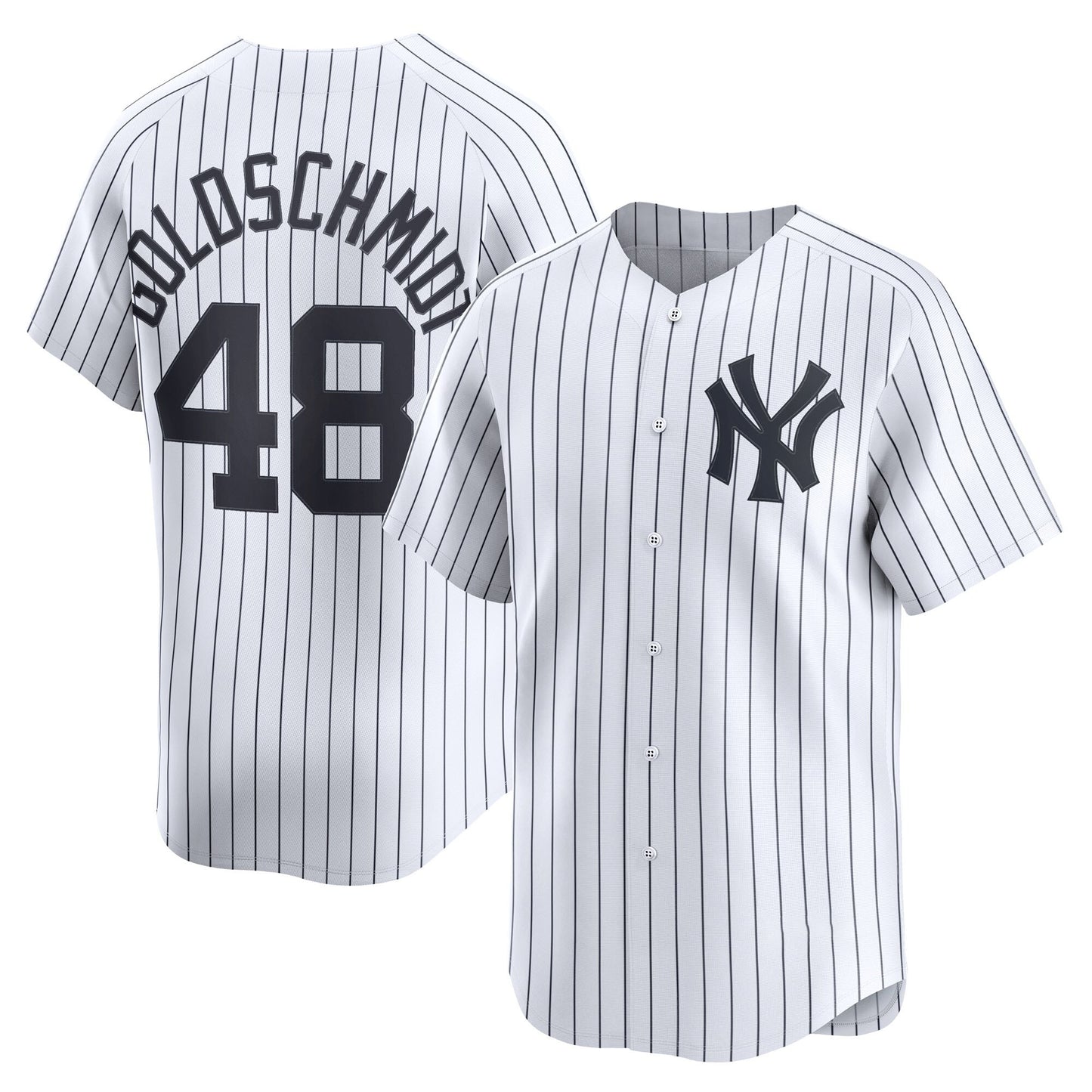 Men’s #48 Embroidered Custom Baseball Jersey - B002
