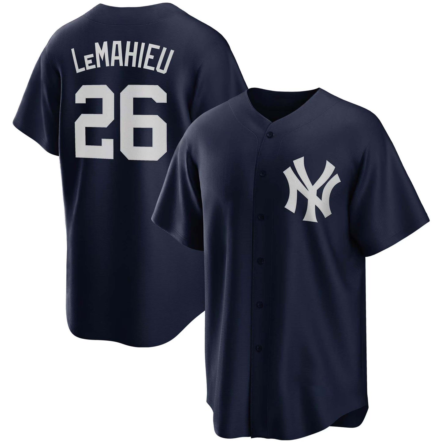 Men’s #26 Embroidered Custom Baseball Jersey - B002