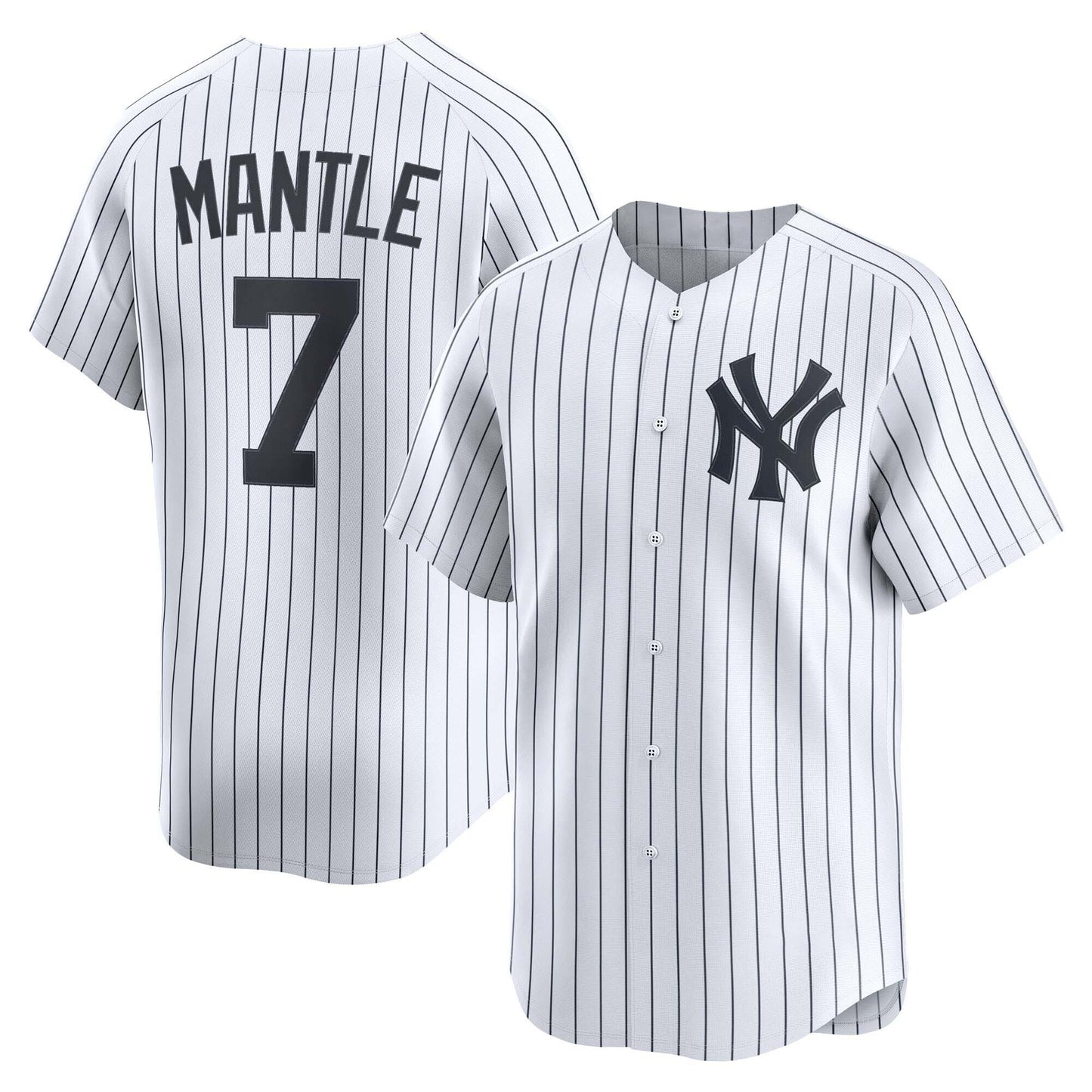 Men’s #7 Embroidered Custom Baseball Jersey - B002