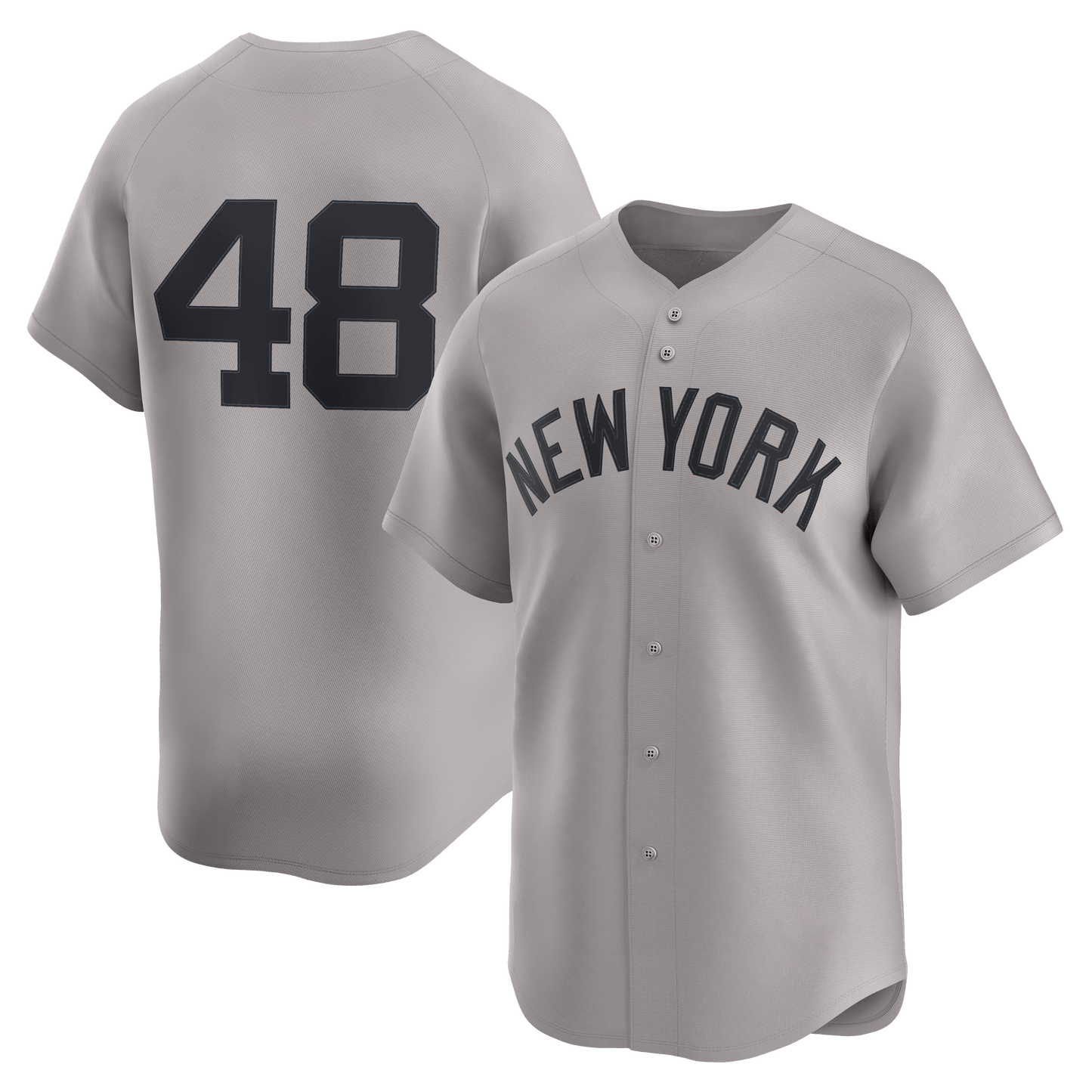 Men’s #48 Embroidered Custom Baseball Jersey - B002