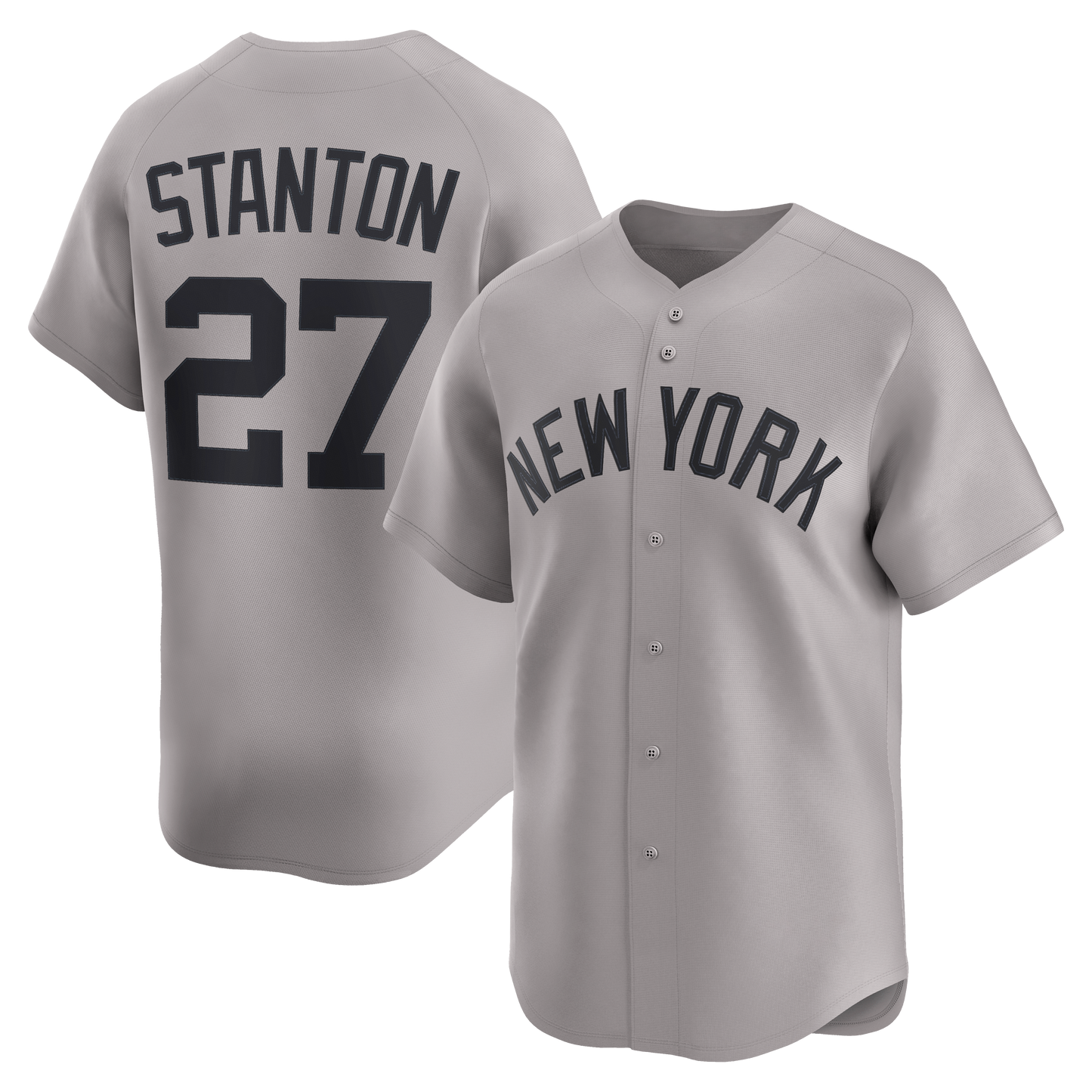Men’s #27 Embroidered Custom Baseball Jersey - B002