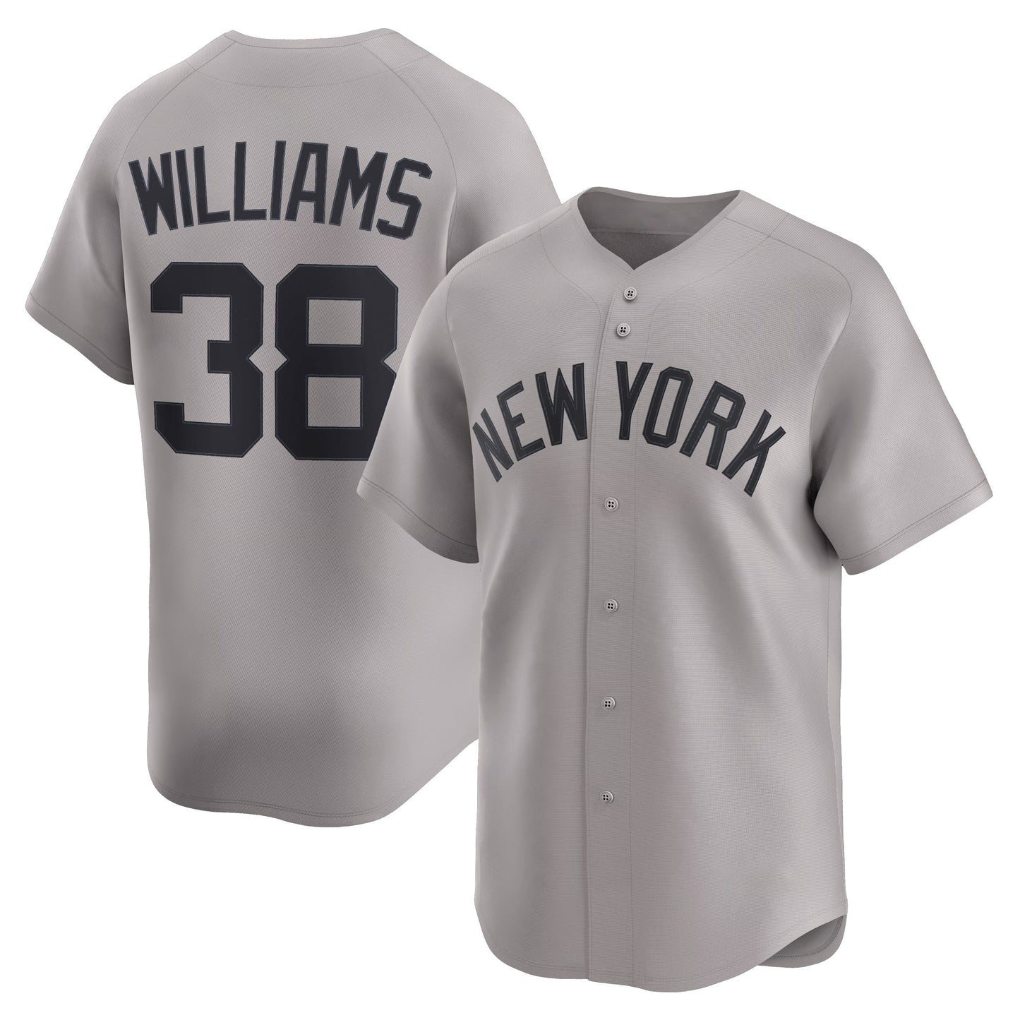 Men’s #38 Embroidered Custom Baseball Jersey - B002